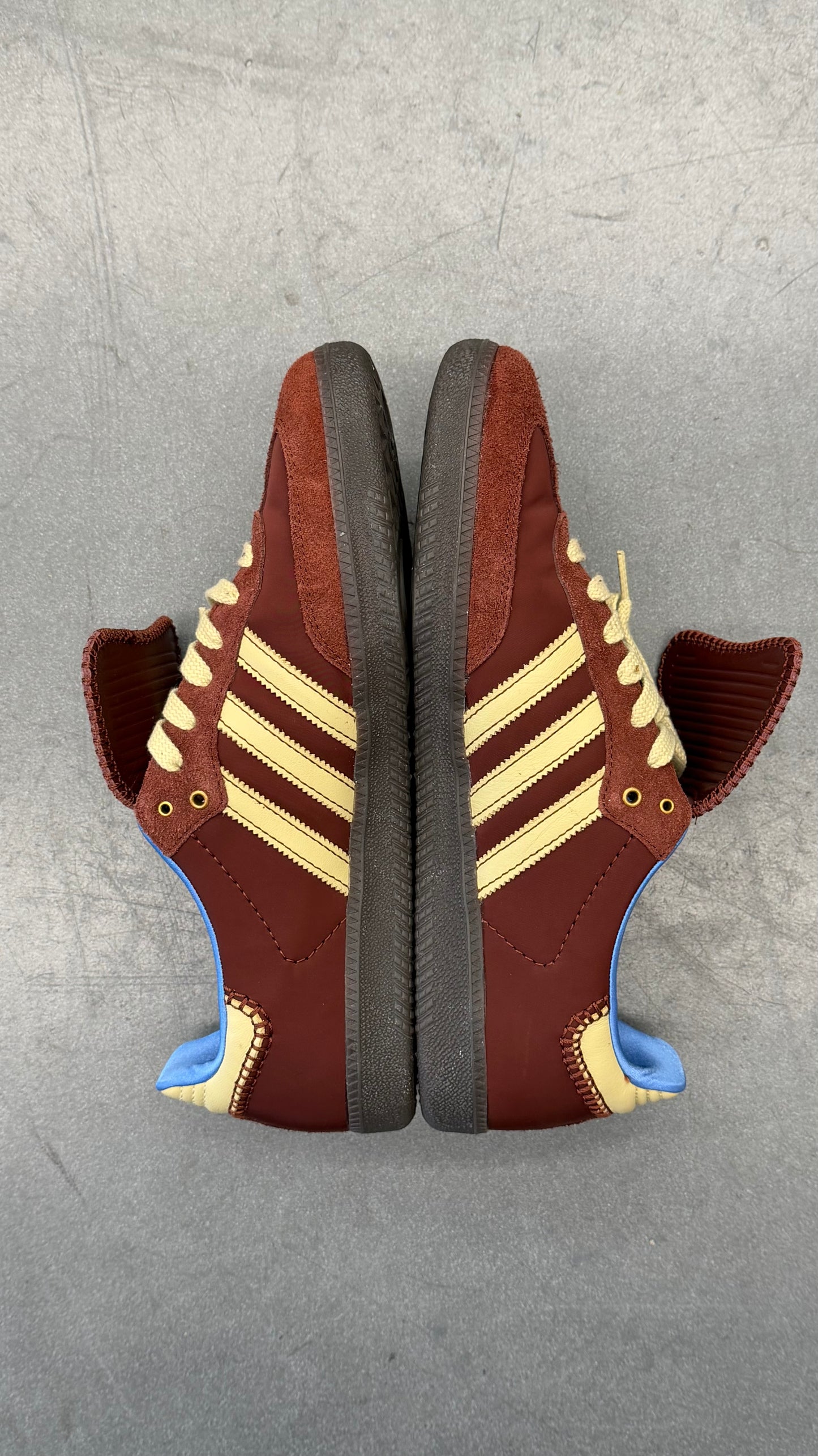 2023 ADIDAS SAMBA NYLON WALES BONNER - FOX BROWN