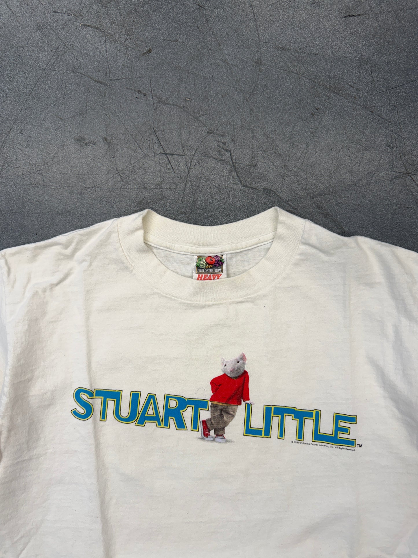 1999 STUART LITTLE MOVIE PROMO TEE (FOTL TAG)