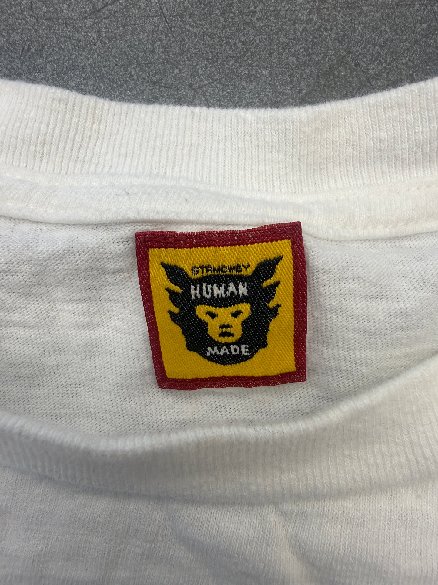 FW21 HUMAN MADE FACE LOGO TEE - WHITE