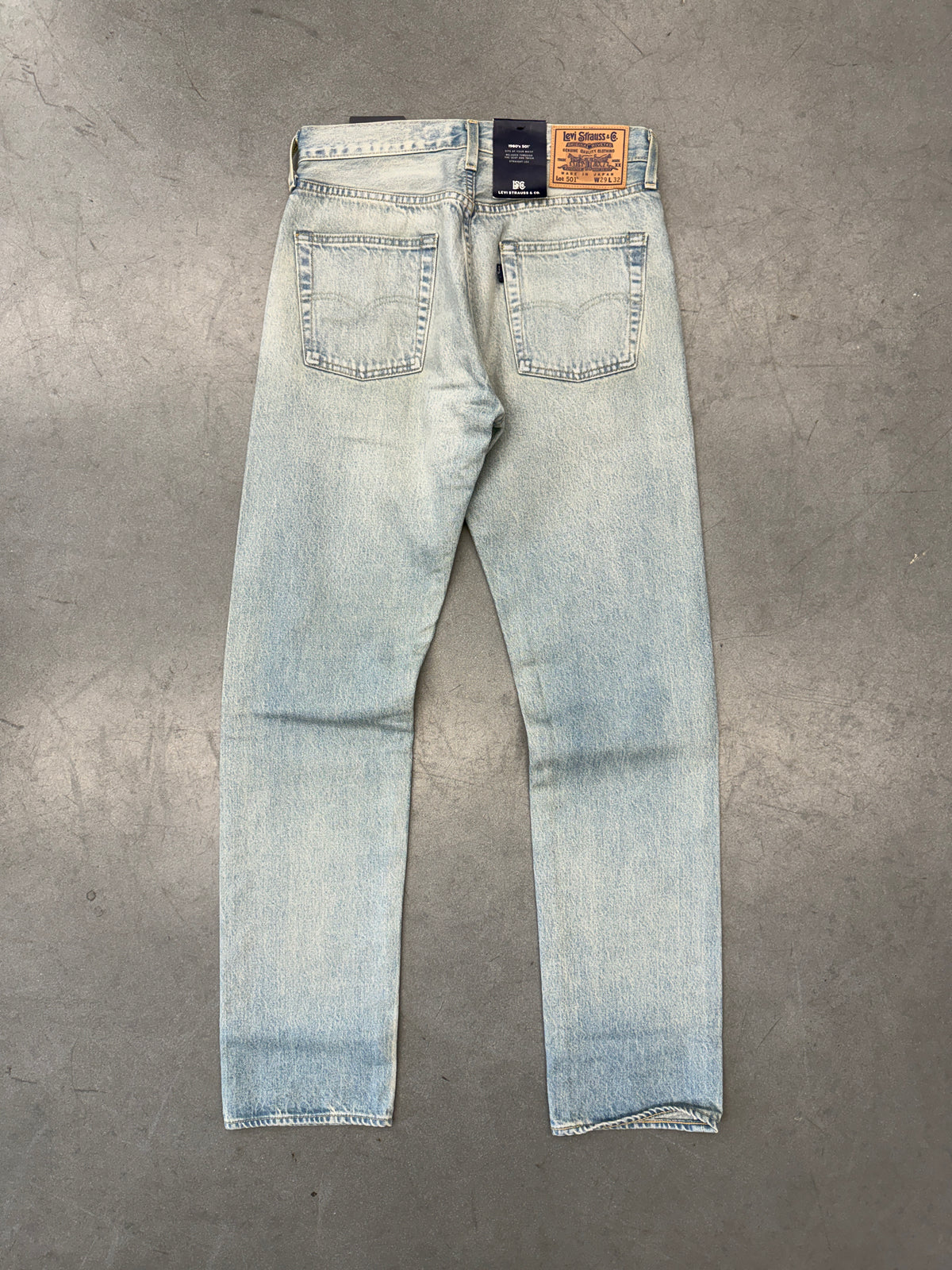 LEVI'S RETRO 1980'S 501 MADE IN JAPAN SELVEDGE JEANS - 29X32