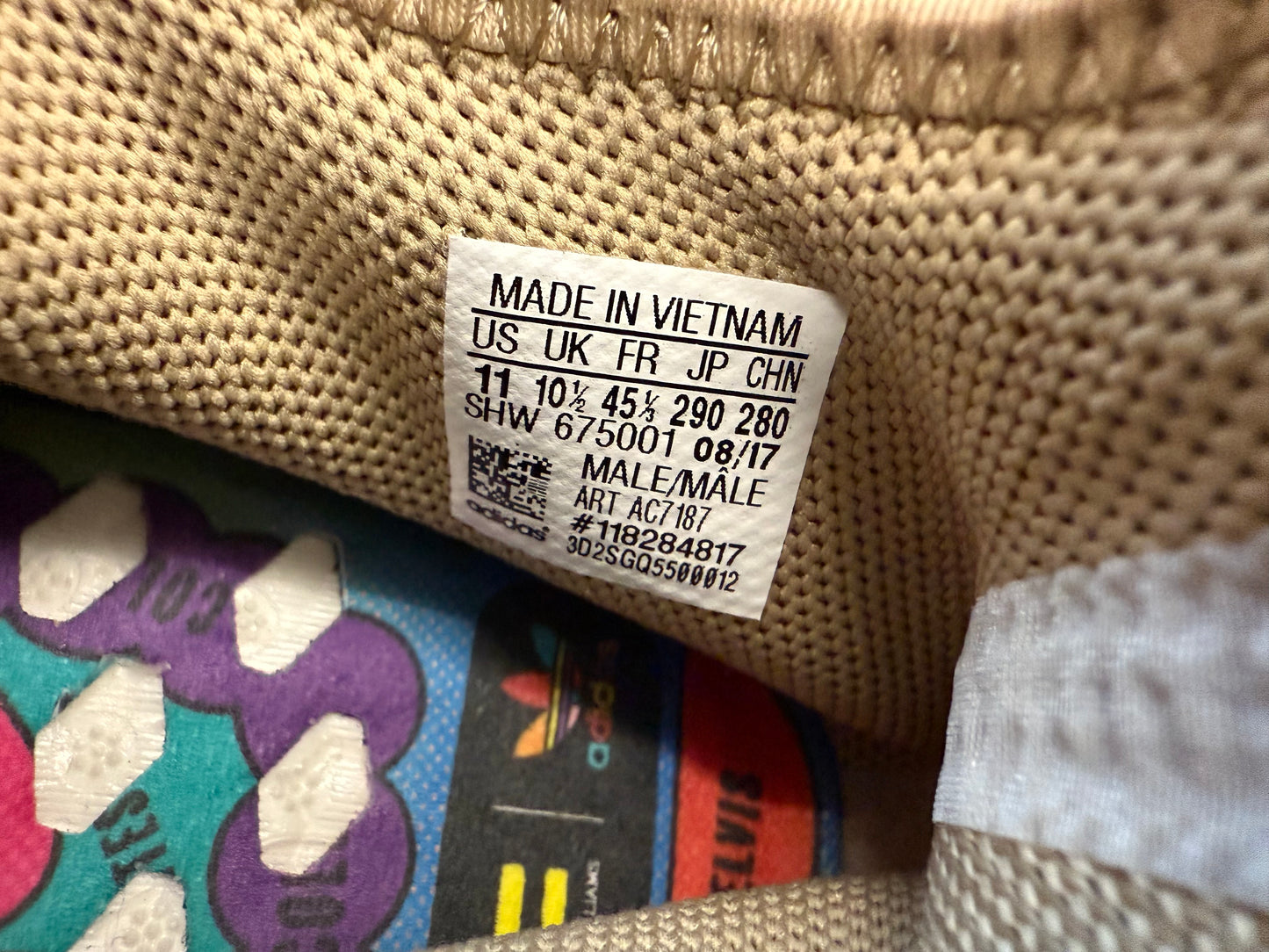 SIZE 11 ADIDAS NMD HUMAN RACE PHARRELL RESPIRA PURPLE (F&F) (BRAND NEW WITH BOX)