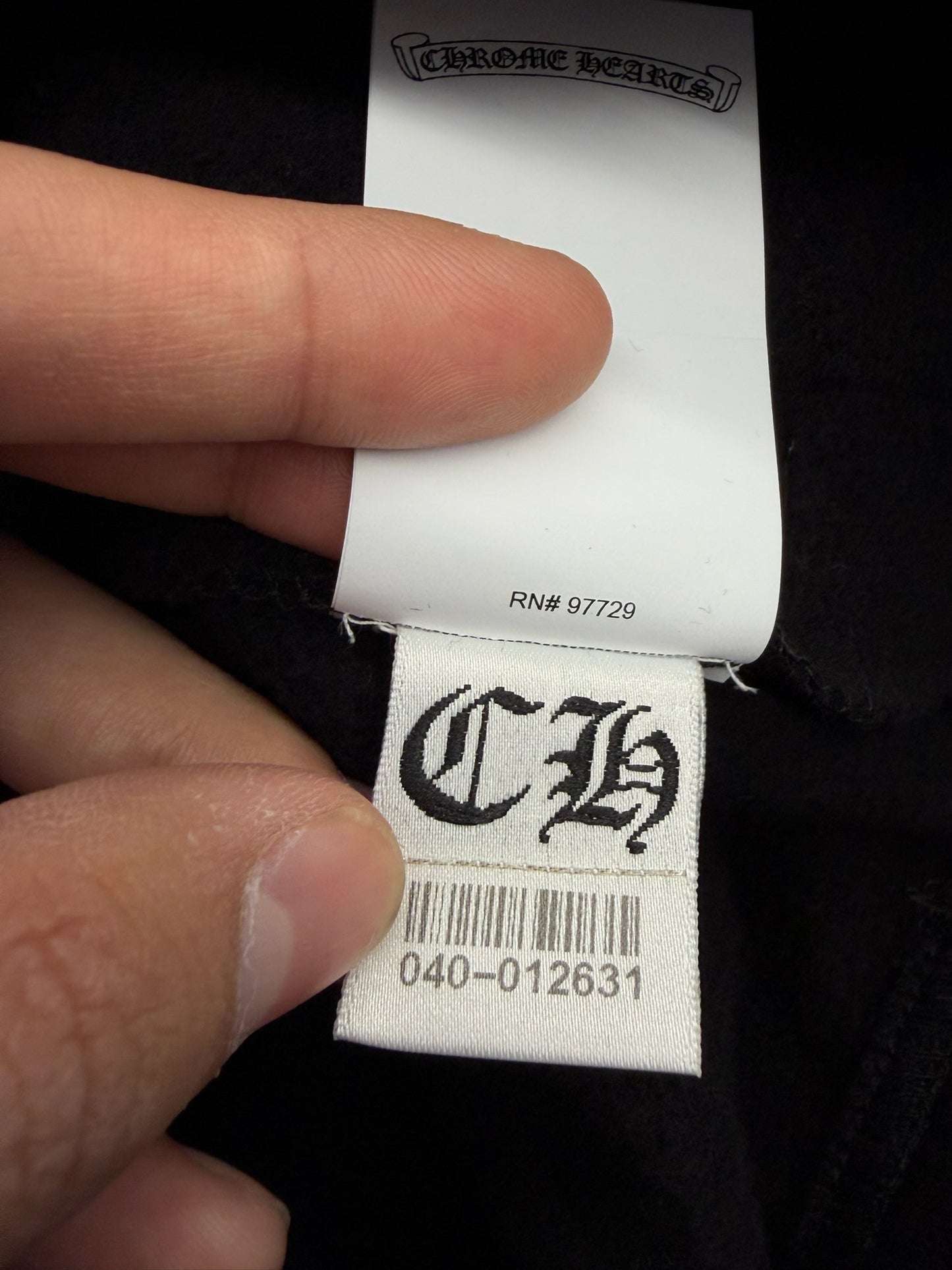 CHROME HEARTS PAPER JAM SWEATSHORTS - BLACK/BLACK