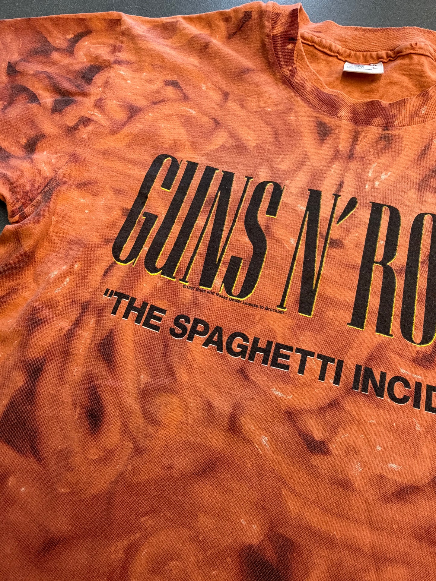 1993 GUNS N' ROSES "THE SPAGHETTI INCIDENT?" AOP (ANVIL TAG)