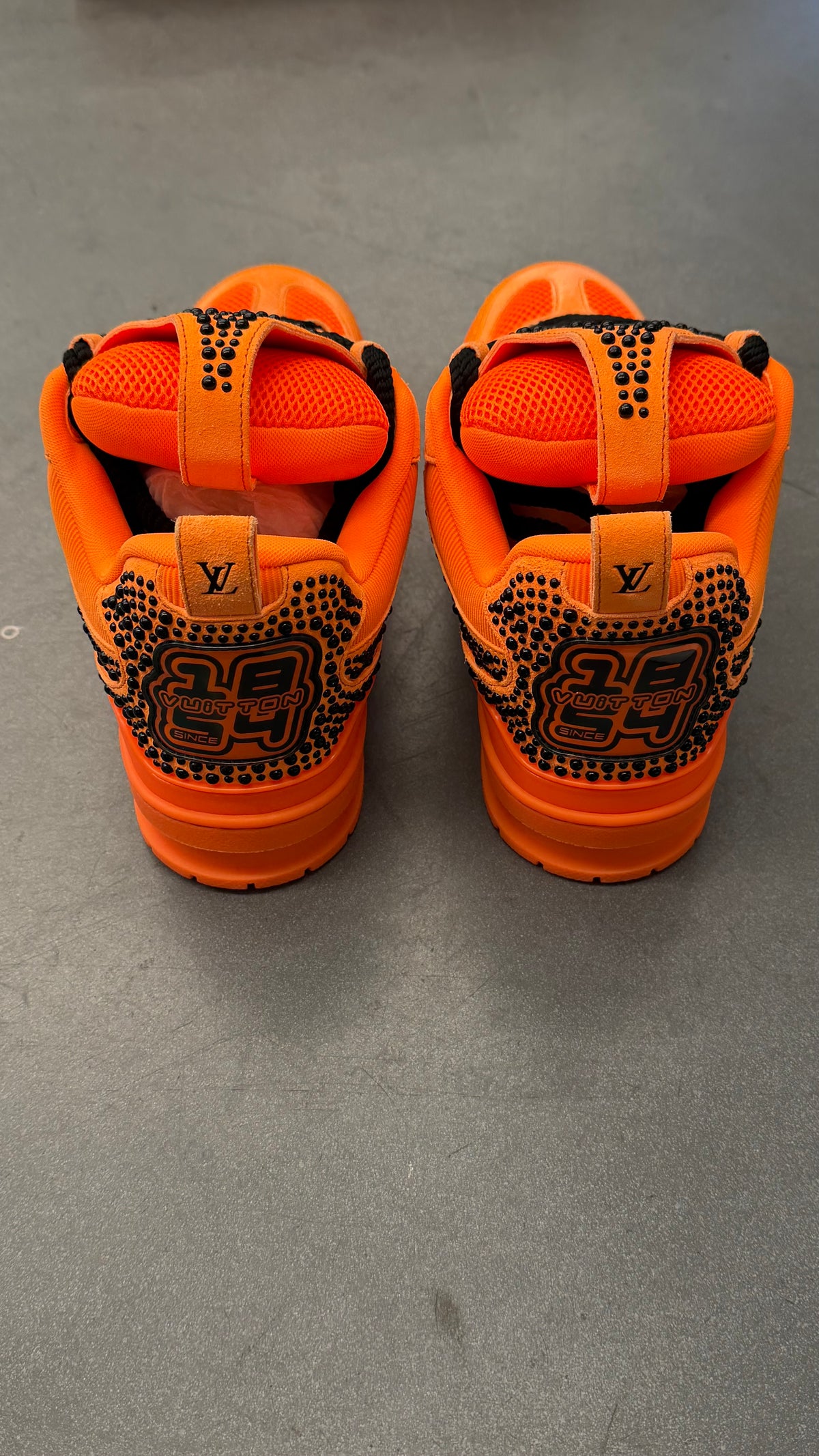 LOUIS VUITTON LV SKATE SNEAKER - VIBRANT ORANGE