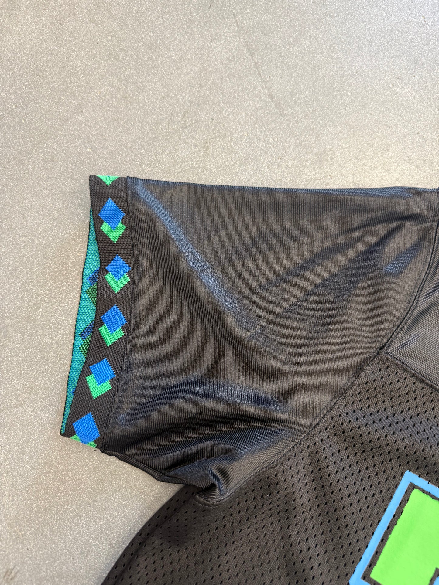 FW13 SUPREME DIAMOND RIB FRIEND OR FOE FOOTBALL JERSEY BLACK