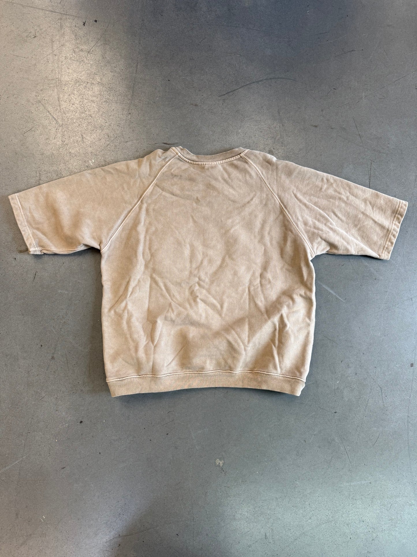 YEEZY SEASON 3 HEAVY KNIT OVERSIZED POCKET TEE - TAN (S)
