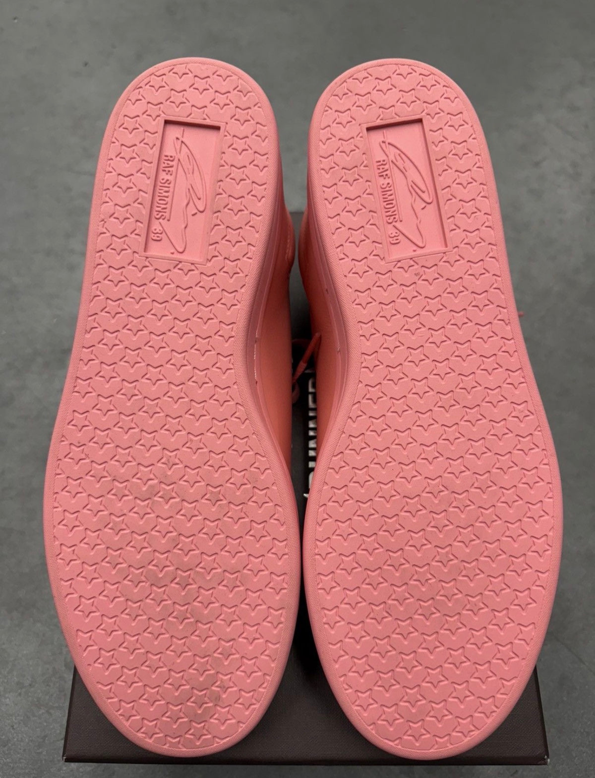 RAF SIMONS ORION STRAWBERRY ICE SNEAKERS (W/BOX)