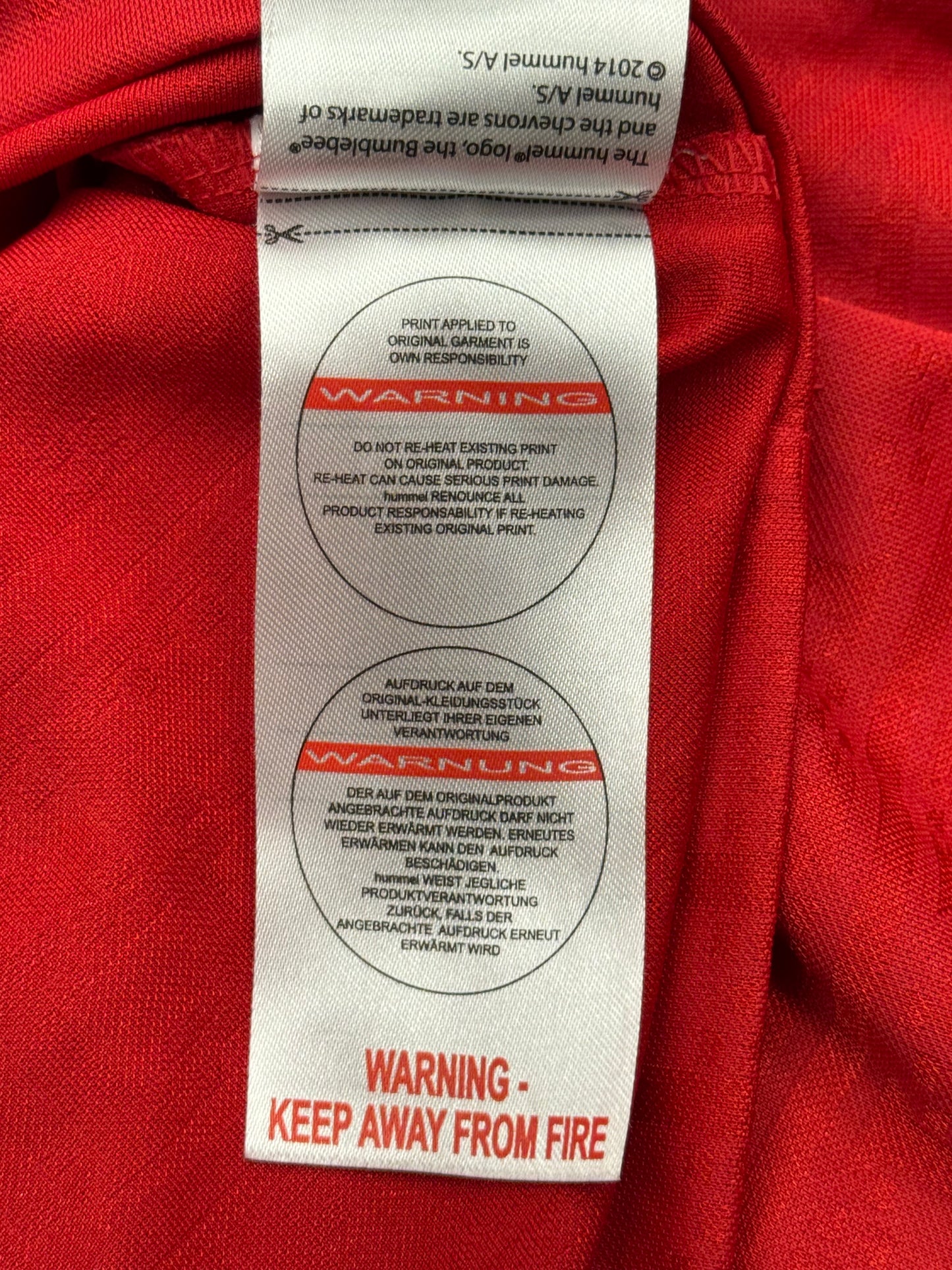 424 X HUMMEL FAIRFAX LS FOOTBALL JERSEY