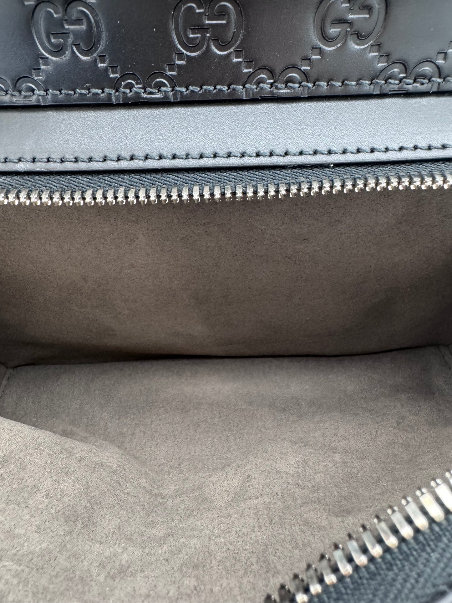 GUCCI SIGNATURE LEATHER BACKPACK