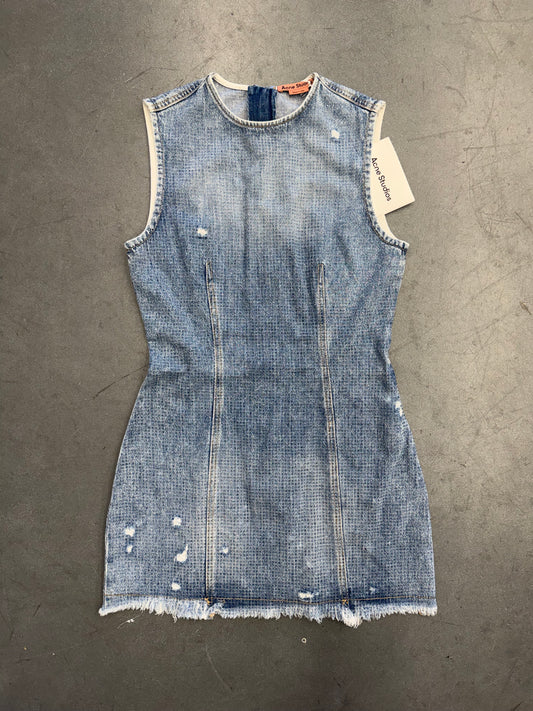 ACNE STUDIOS RHINESTONE MINI DRESS