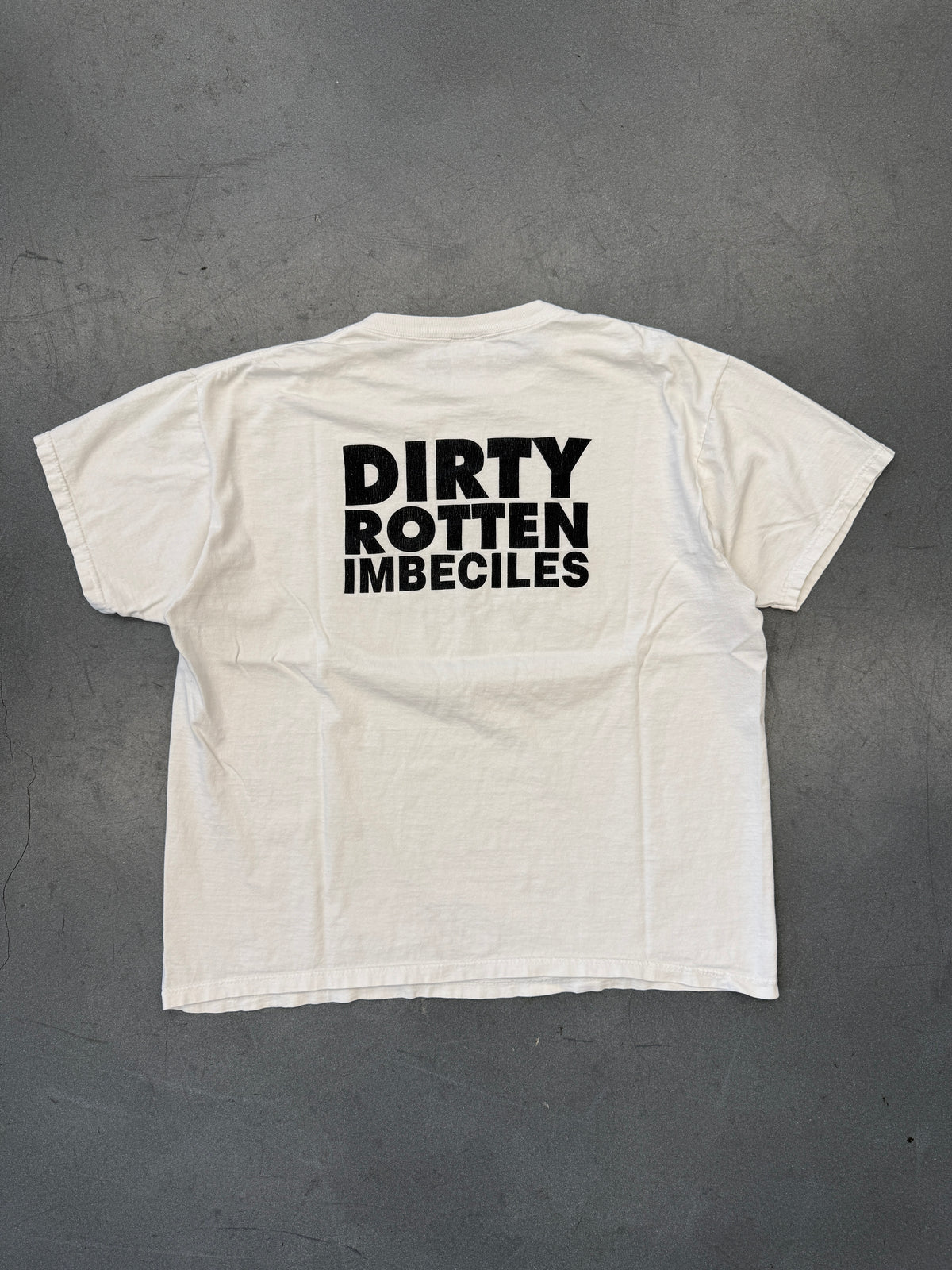 90'S DIRTY ROTTEN IMBECILES VIOLENT PACIFICATION TEE (FOTL HEAVY TAG)