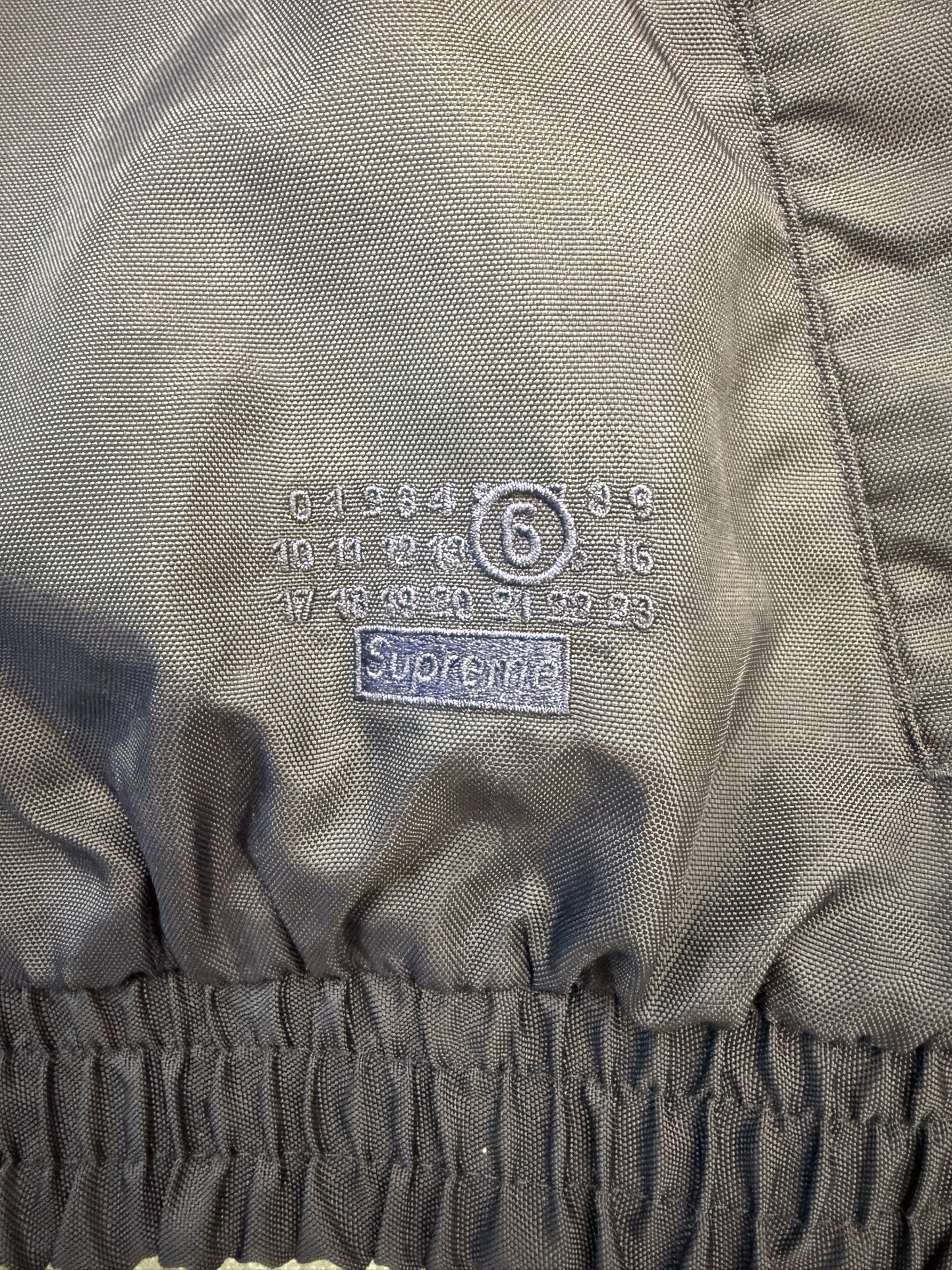 SS26 SUPREME MM6 MAISON MARGIELA SPLIT STADIUM JACKET