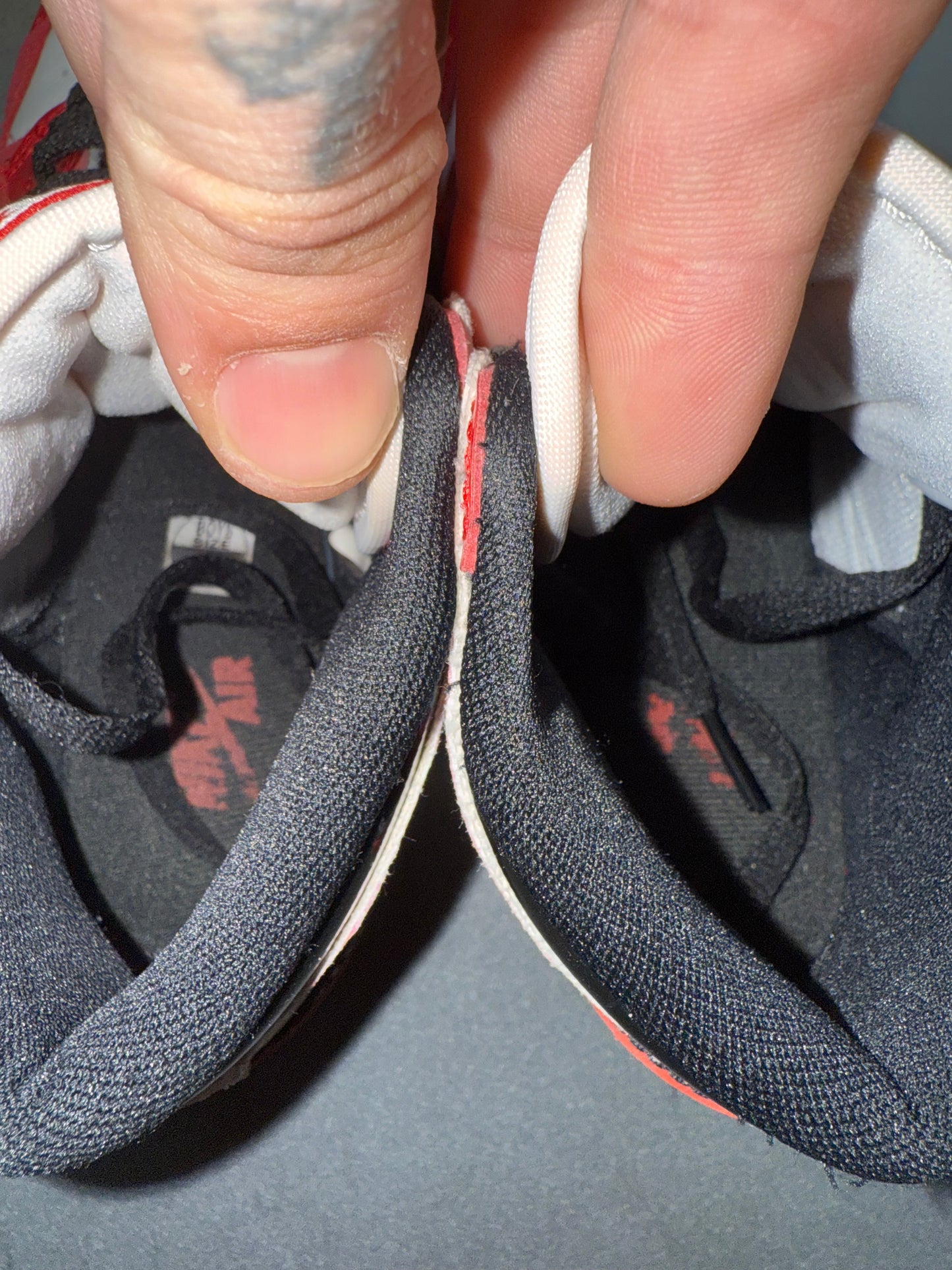 2023 SIZE 5.5Y JORDAN 1 RETRO HIGH OG SPIDER-MAN ACROSS THE SPIDER-VERSE (GS) (PRE-OWNED NO BOX)