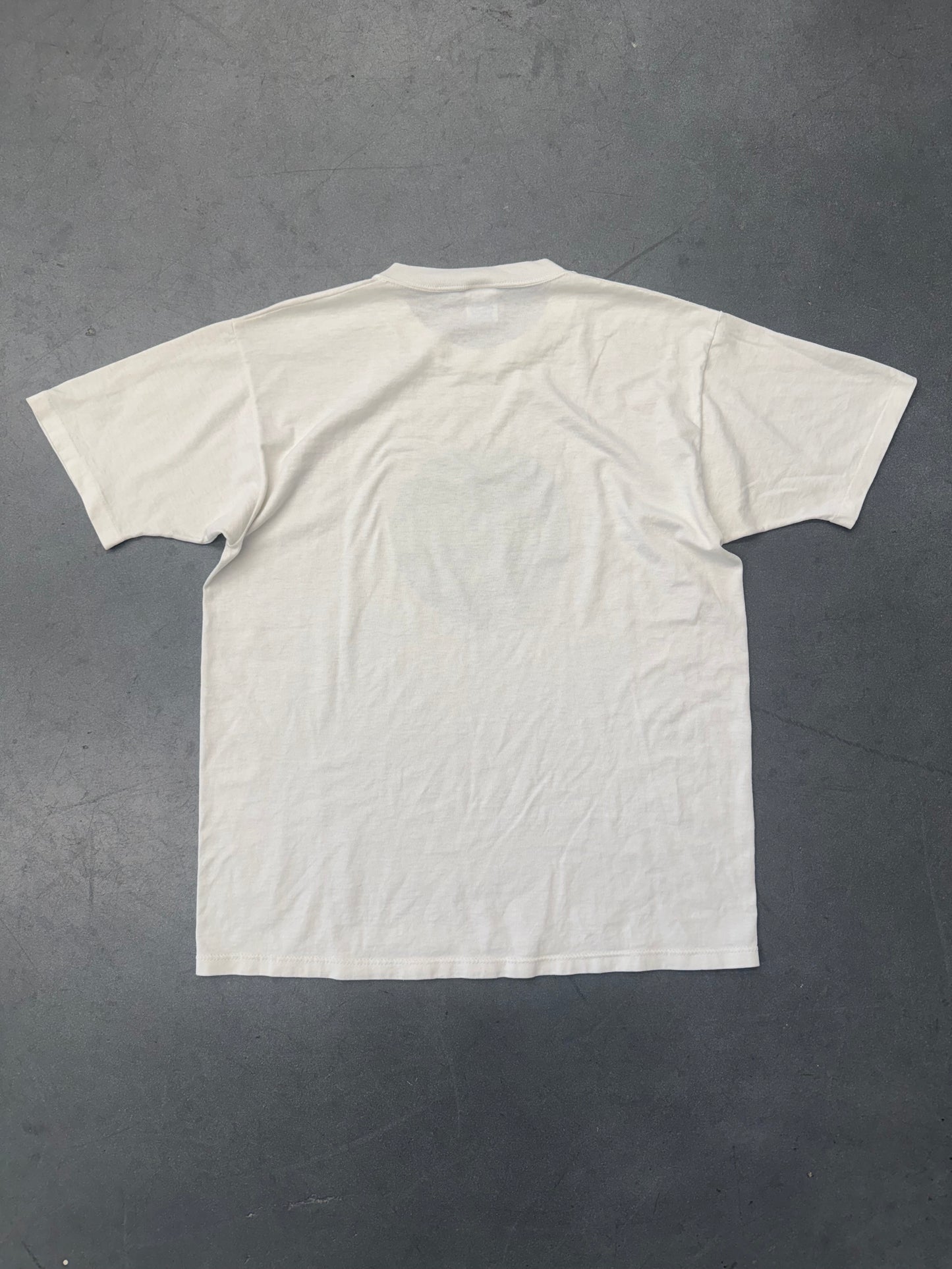 90S HARD DRUGS KILL HARD ROCK PARODY TEE (JERZEES TAG)