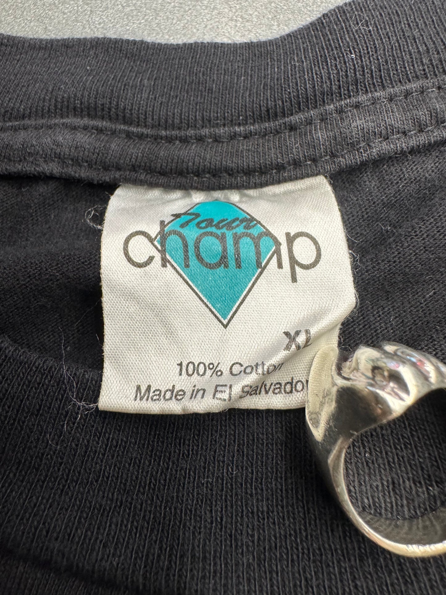 90'S SMASHING PUMPKINS INFINITE SADNESS CREW TEE (TOUR CHAMP TAG)