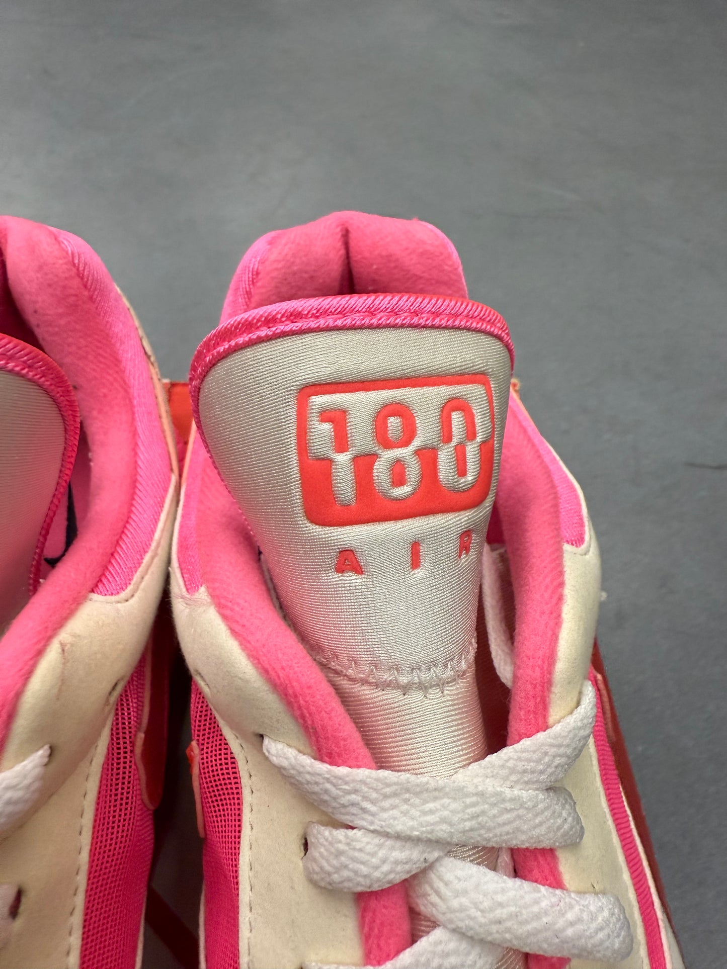 2018 SIZE 11 NIKE AIR MAX 180 CDG - WHITE/PINK
