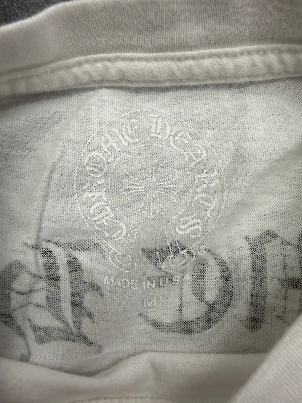 CHROME HEARTS FUCK YOU LONG SLEEVE POCKET TEE