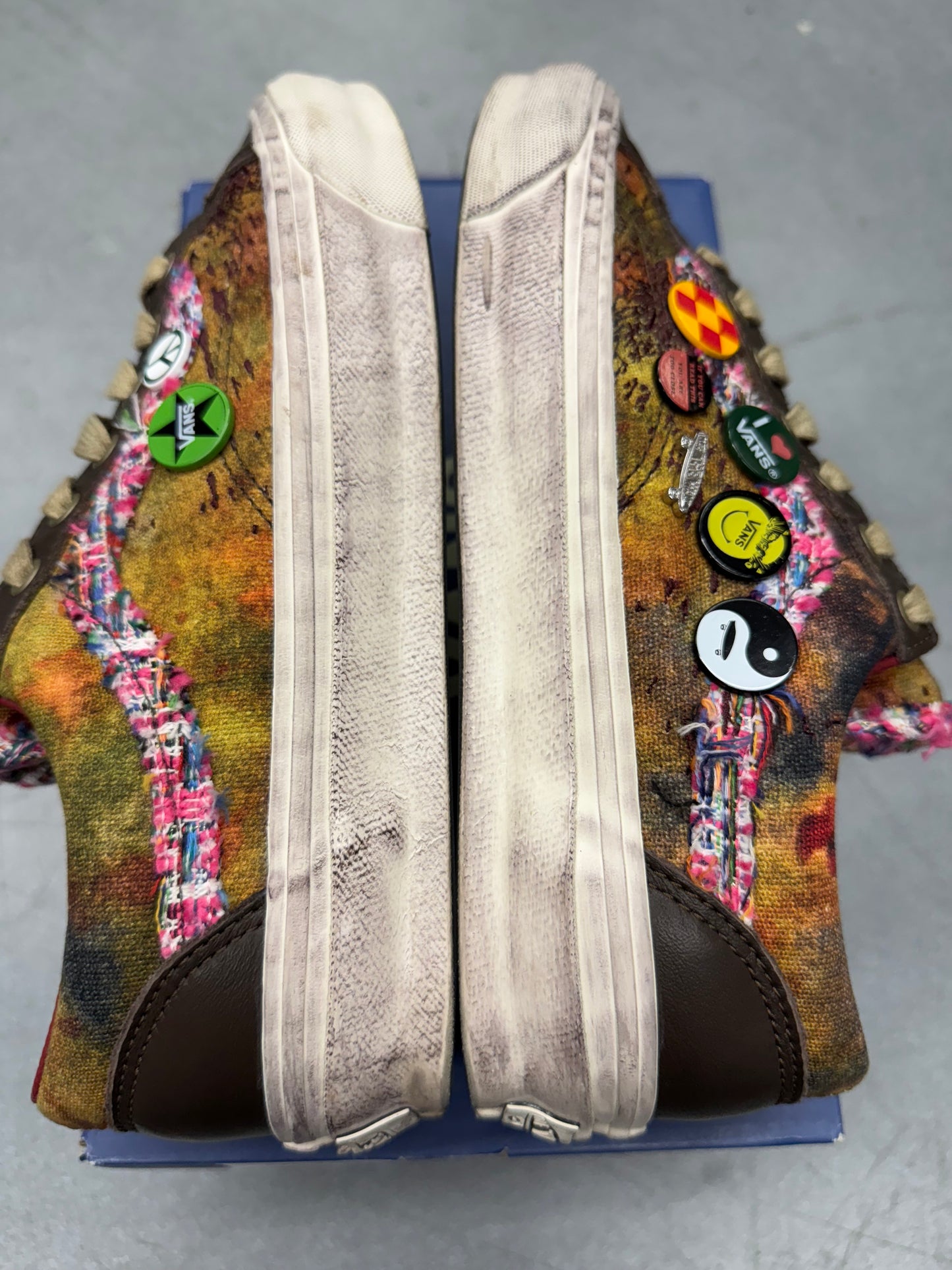 2025 SIZE 7.5 VANS OLD SKOOL 36 LX SOUVENIR WARM BROWN (PRE-OWNED WITH BOX)