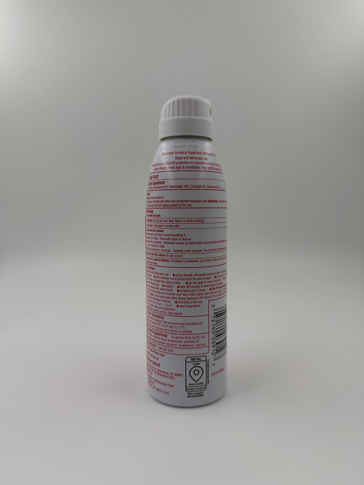 SS26 SUPREME COPPERTONE SUNSCREEN SPRAY
