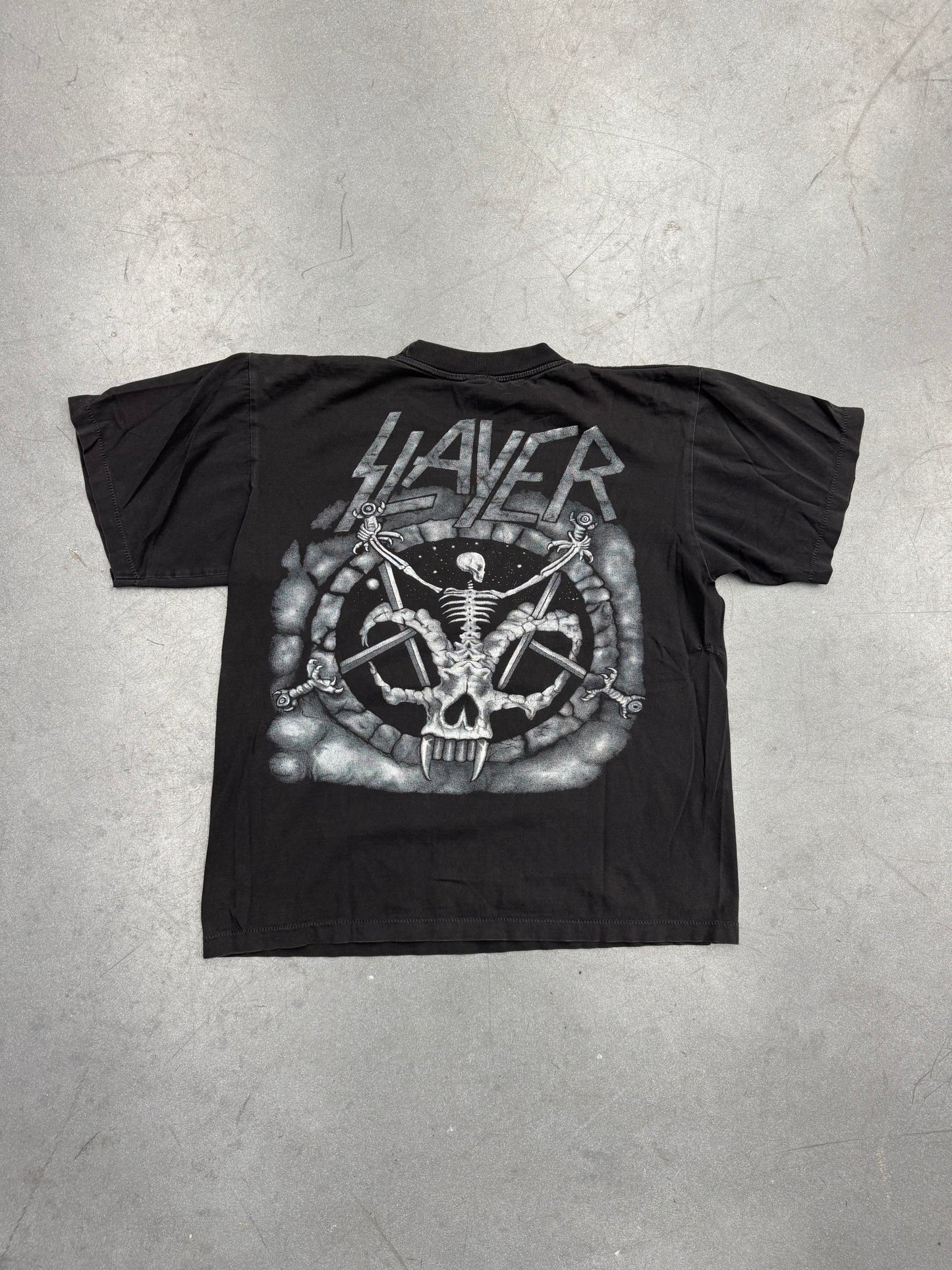90'S SLAYER EURO BOOTLEG TEE (PULLED TAG)