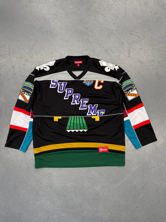 SS26 SUPREME PANELED HOCKEY JERSEY