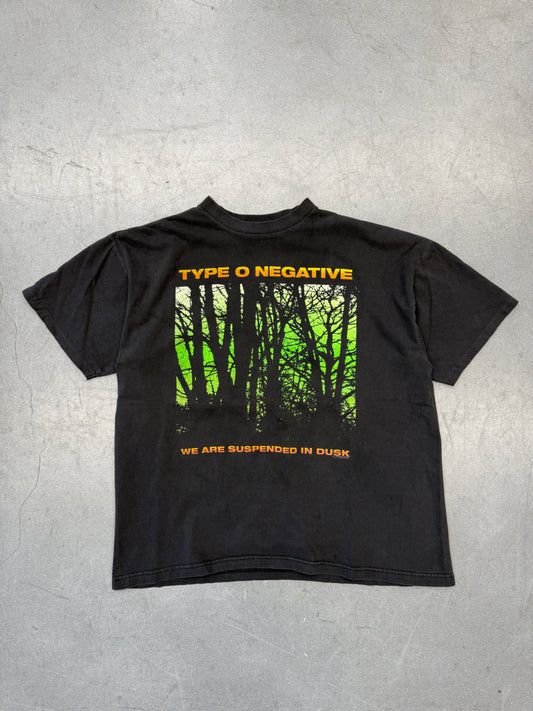 1995 TYPE O NEGATIVE "WE ARE SUSPENDED IN DUSK" LORDS OF FLATBUSH TEE (BLUE GRAPE TAG)