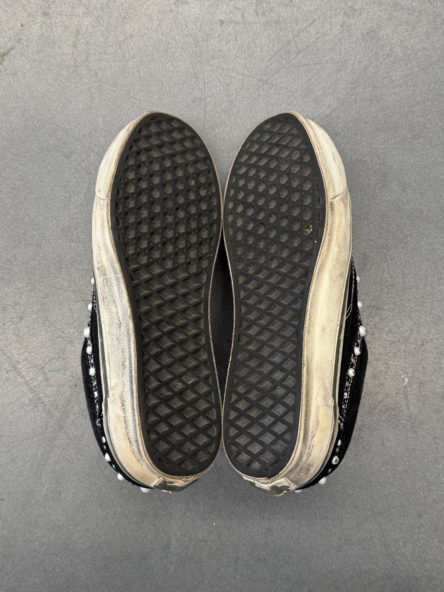 2024 VANS OTW OLD SKOOL 36 PEARLIZED PACK - BLACK (VERY WORN) (W/ BOX)