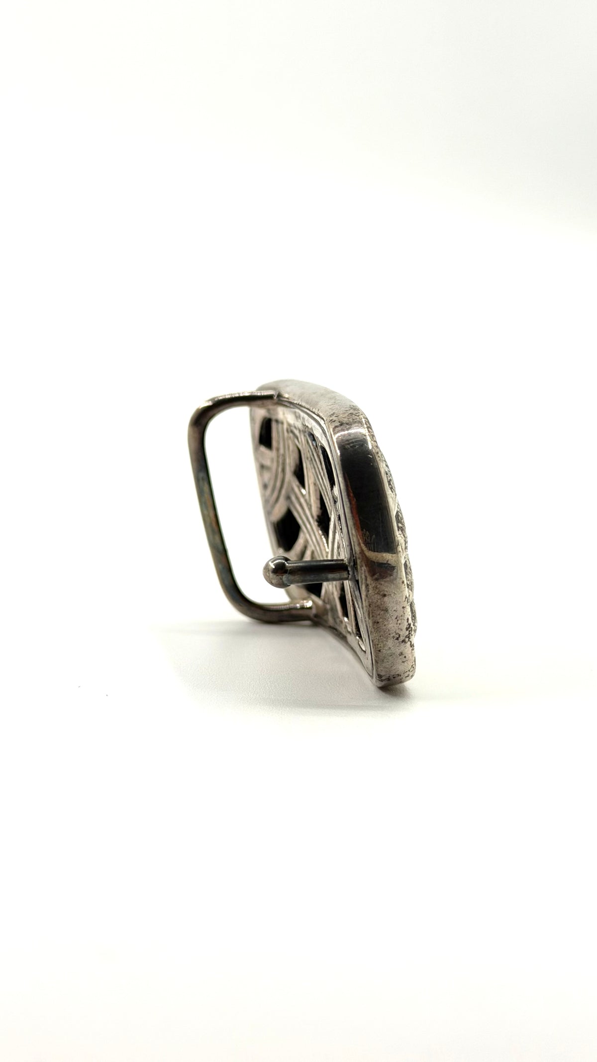 DAVID YURMAN STERLING SILVER BELT BUCKLE