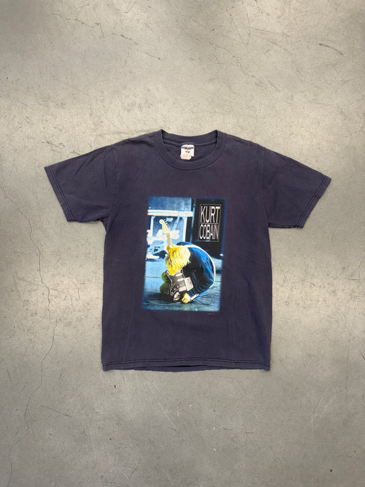 2000 KURT COBAIN THE END OF MUSIC TEE (JERZEES TAG)