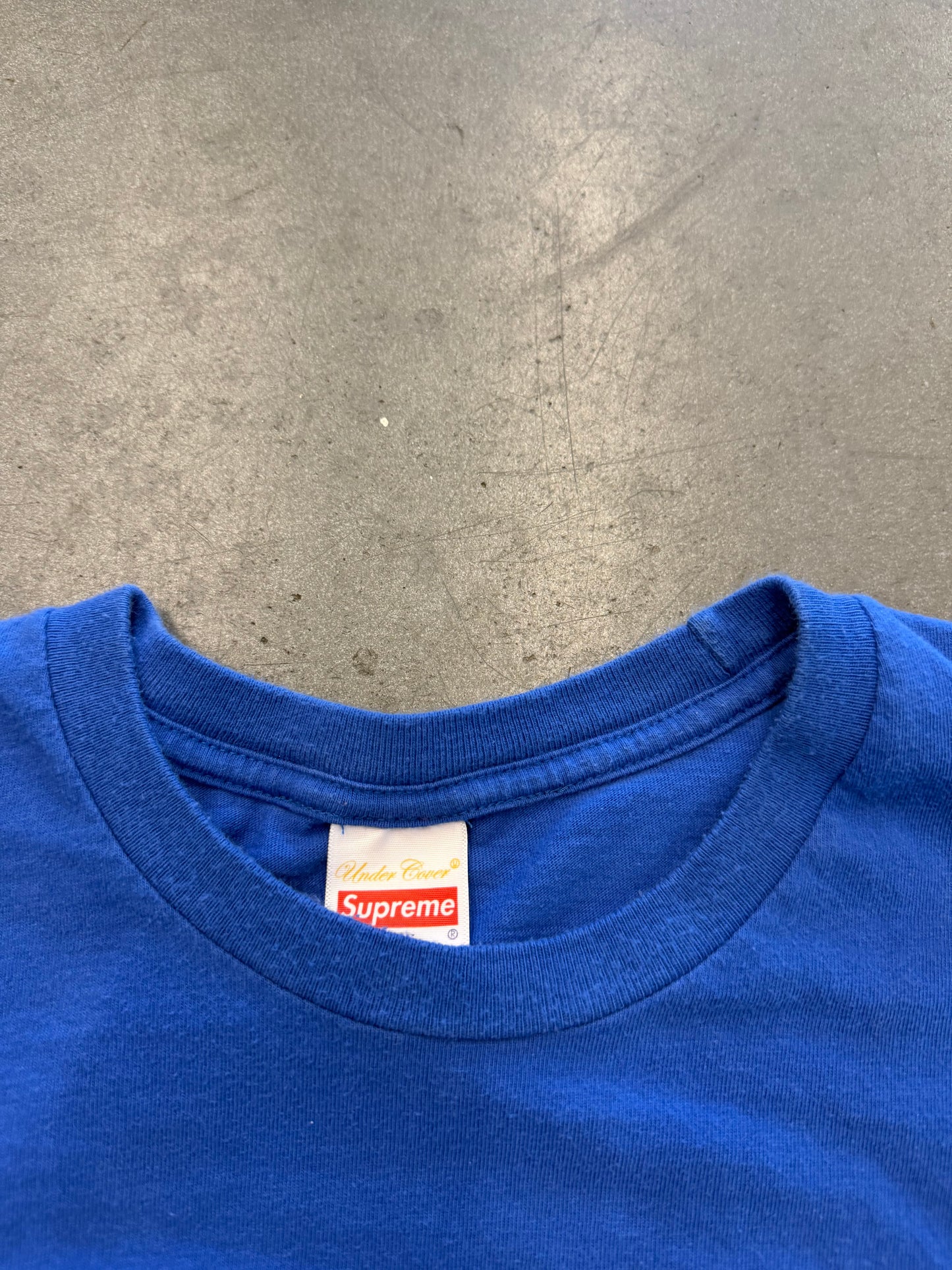 SS18 SUPREME UNDERCOVER/PUBLIC ENEMY WHITE HOUSE TEE - ROYAL
