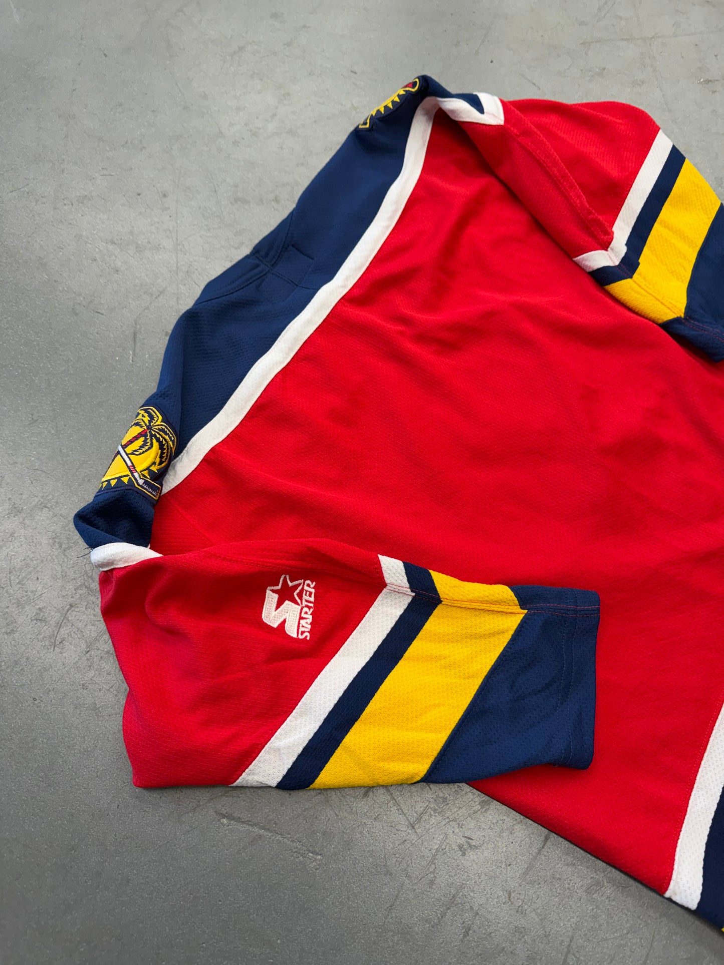 YOUTH FLORIDA PANTHERS NHL STARTER RED HOCKEY JERSEY