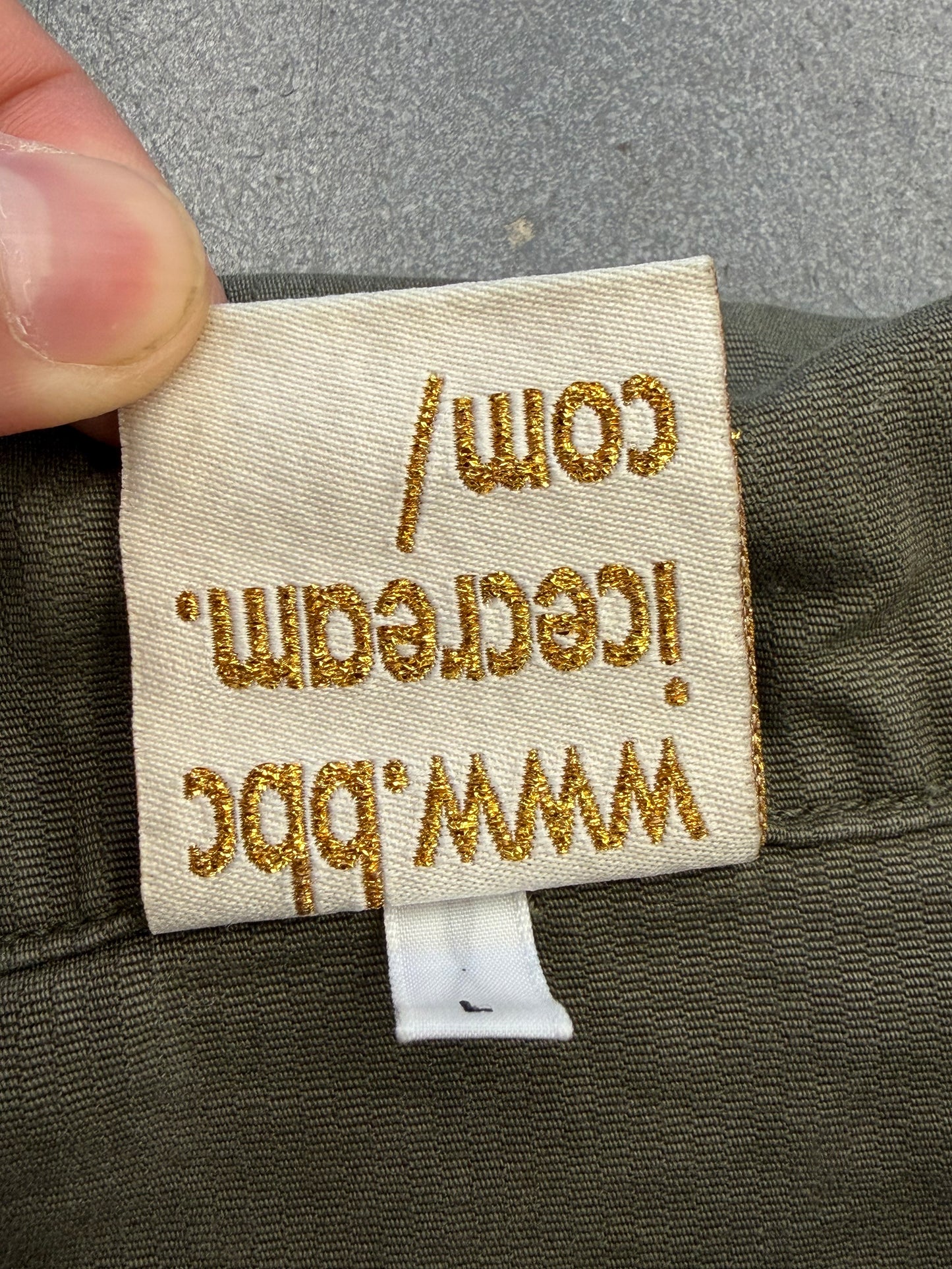 VINTAGE BILLIONAIRE BOYS CLUB COTTON BUTTON-UP MILITARY JACKET
