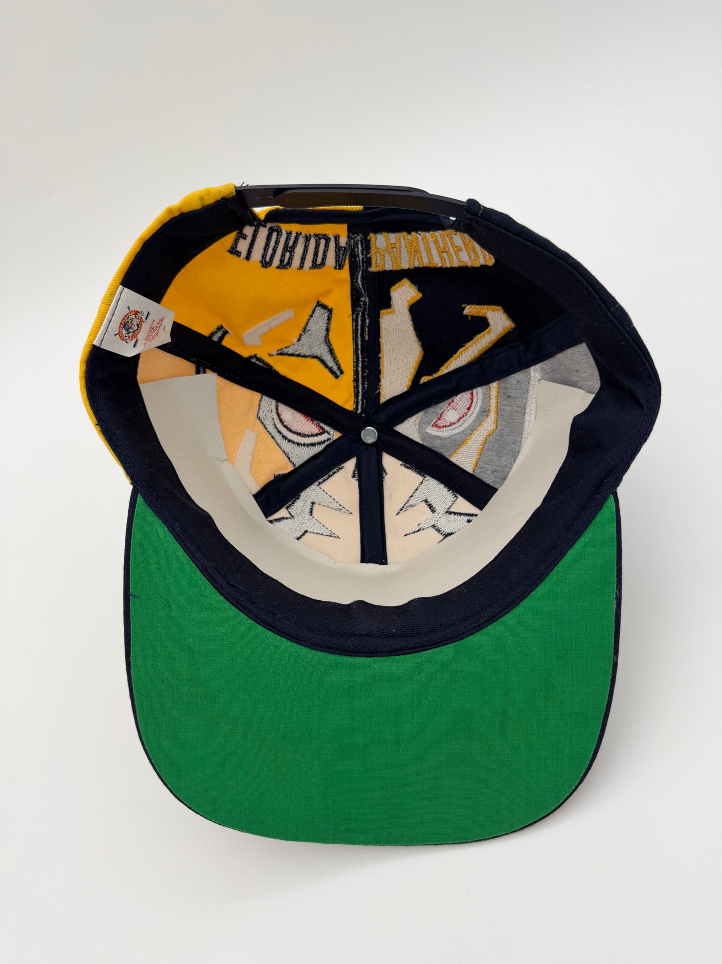 FLORIDA PANTHERS LIMITED EDITION AOP YELLOW PANTHER SNAPBACK (FLORIDA PANTHER TAG)