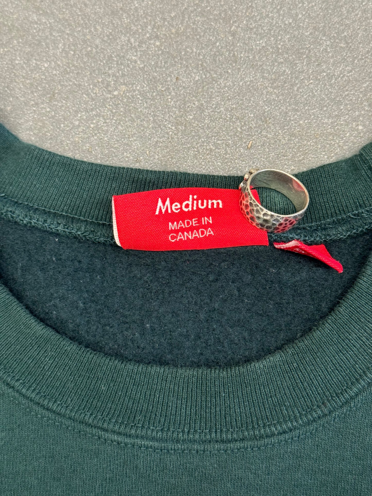 FW22 SUPREME BOX LOGO CREWNECK - DARK PINE