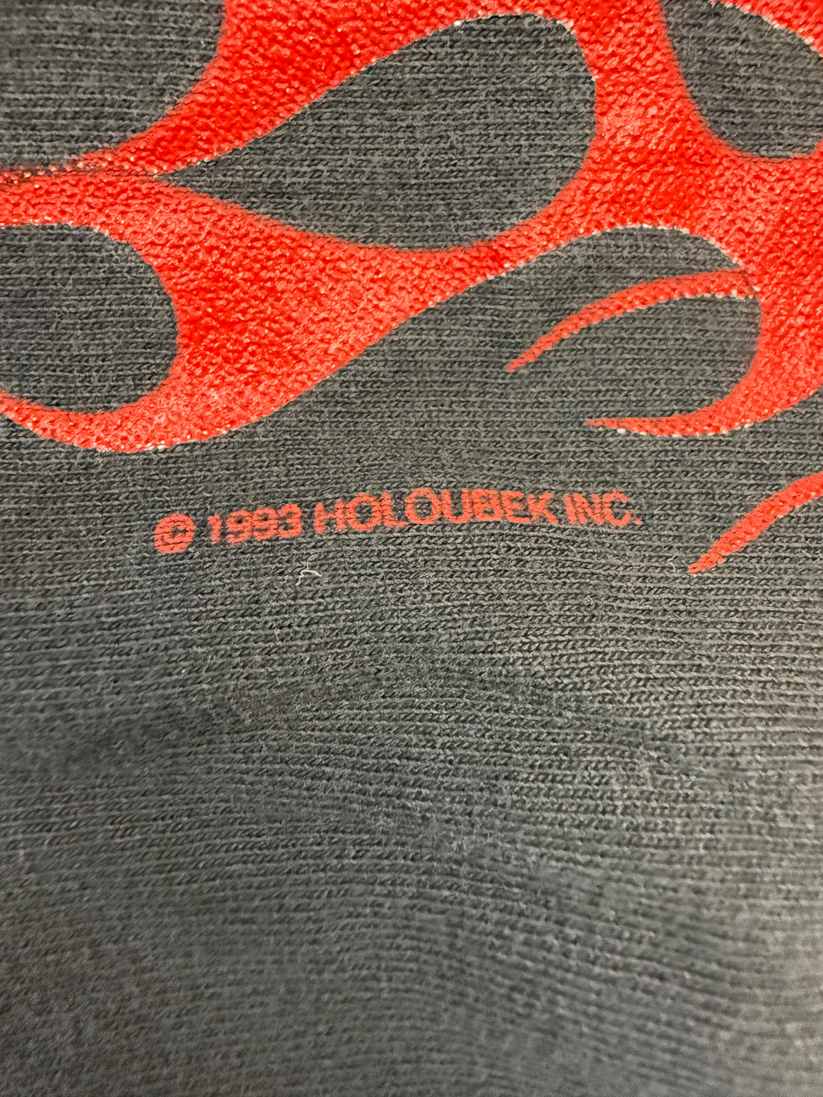 1993 HARLEY-DAVIDSON BROTHERS III POMPANO BEACH FL EAGLE FLAME LONG SLEEVE TEE