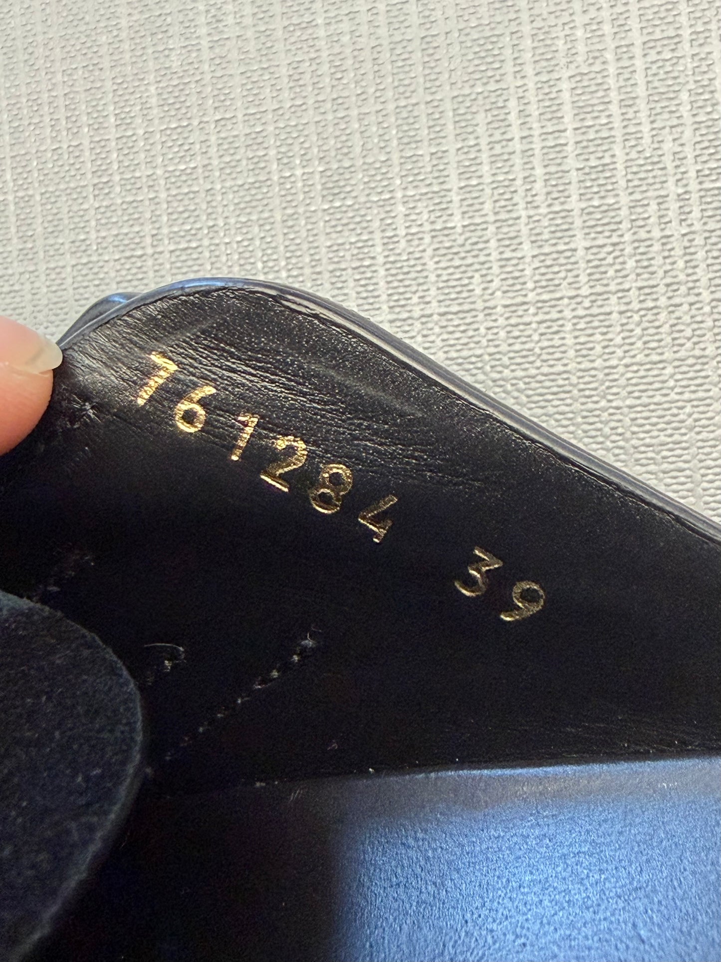BALENCIAGA SUNDAY SUEDE MULE - BLACK (W/BOX)