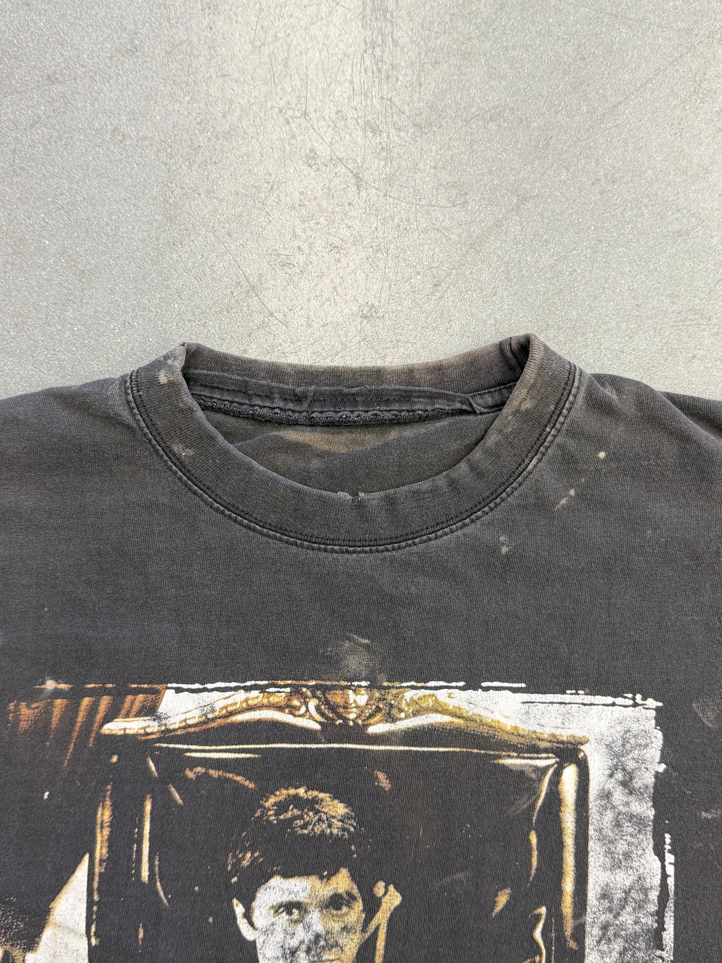 VINTAGE SCARFACE "WHAT U LOOKIN AT?" TEE (PULLED TAG)