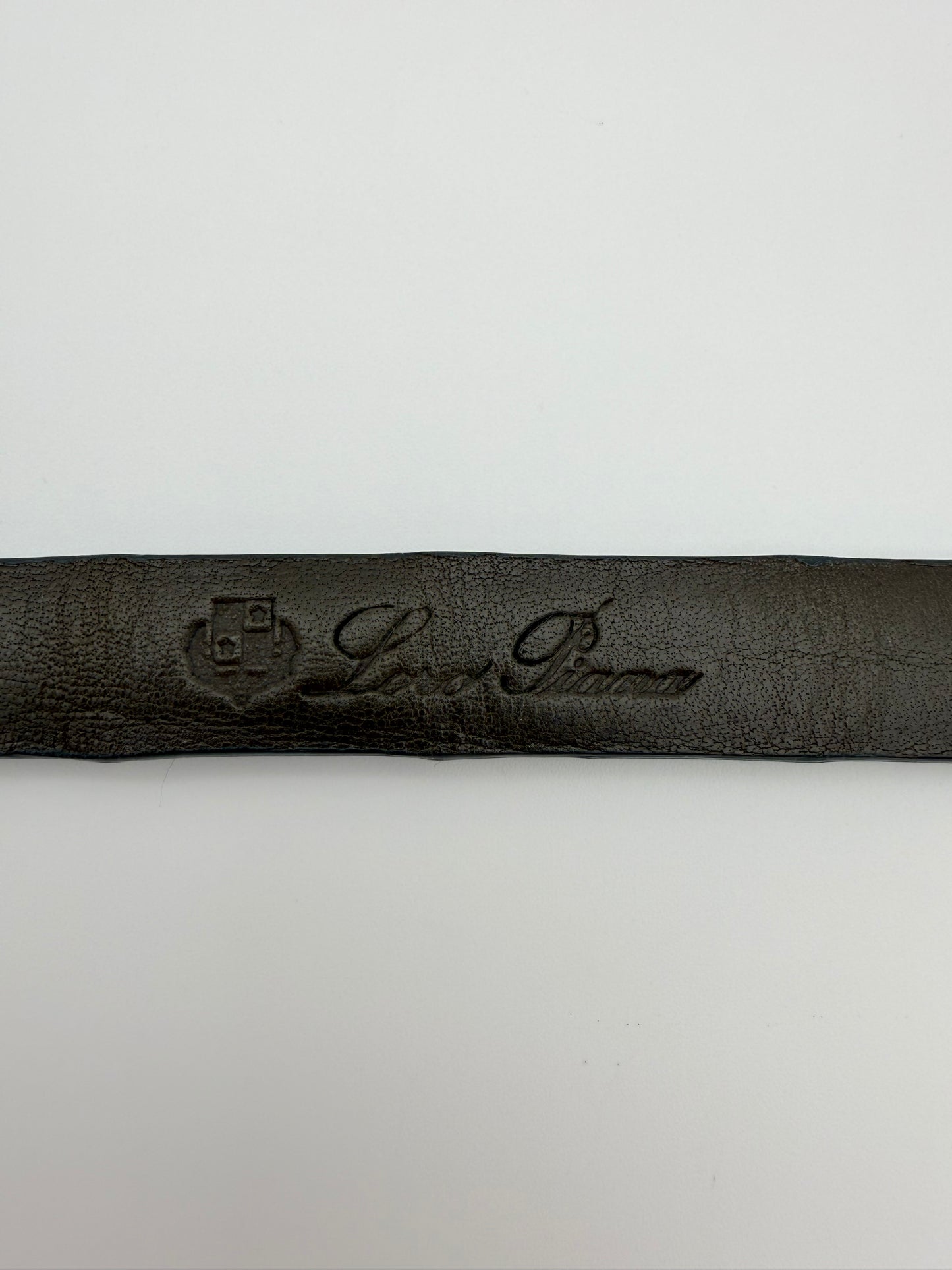 LORO PIANA CROC BELT - 85 CM