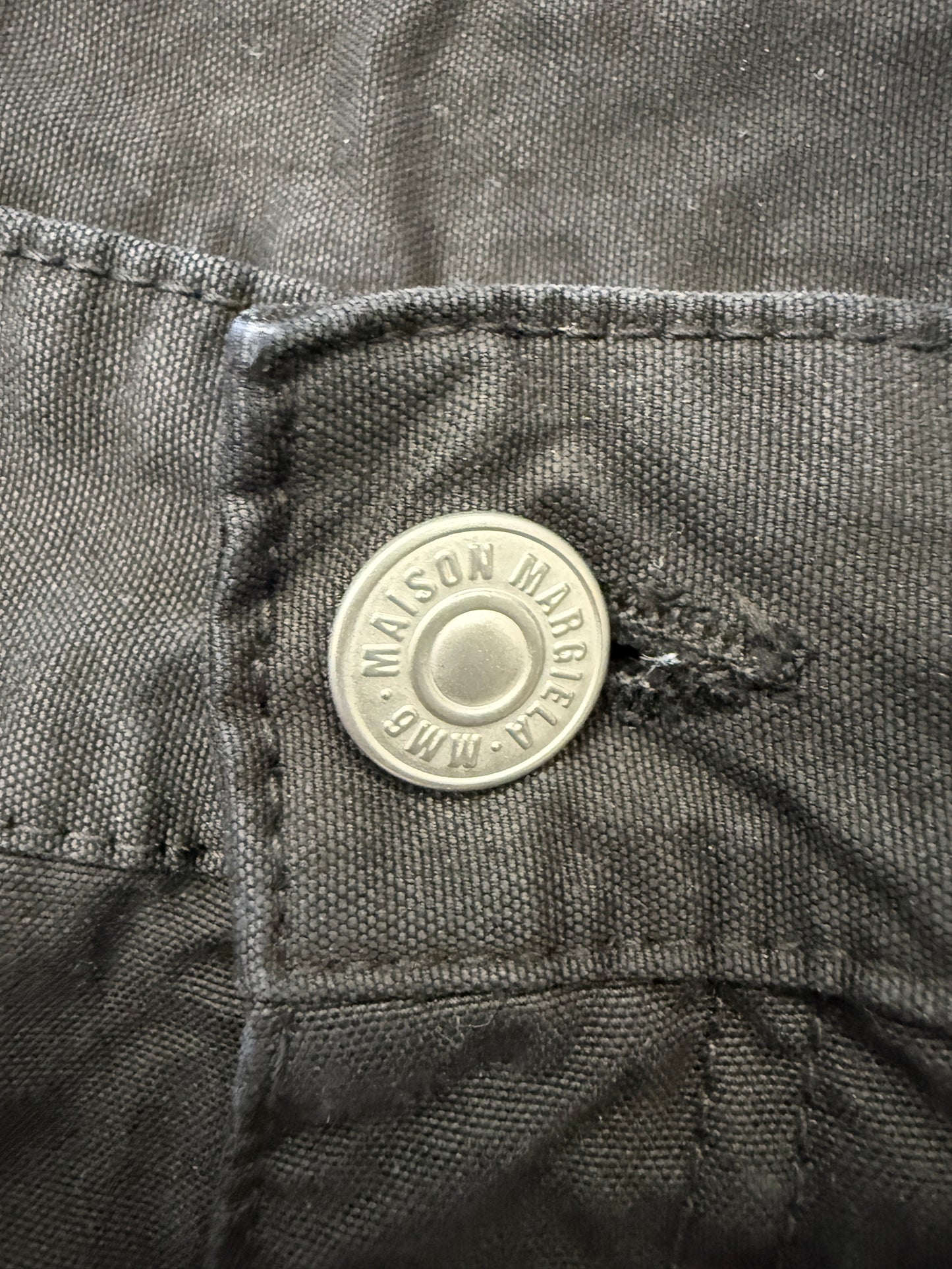 MAISON MARGIELA MM6 5 POCKET DOUBLE KNEE UTILITY PANTS