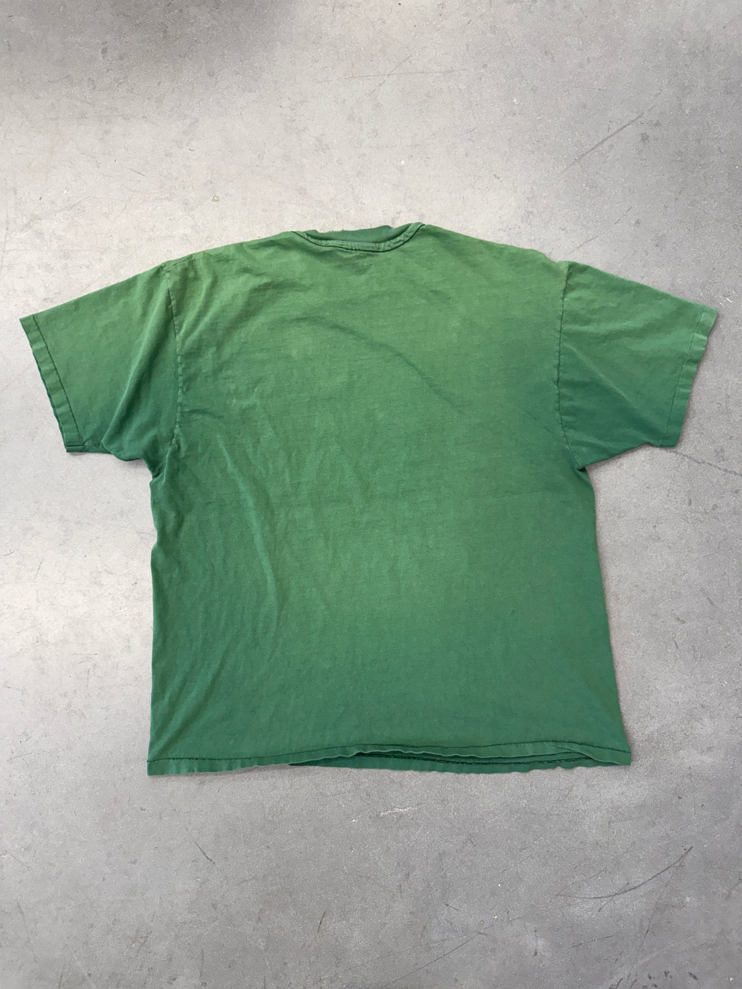 90S MIAMI HURRICANES ORANGE SEBASTIAN TEE (HANES TAG)