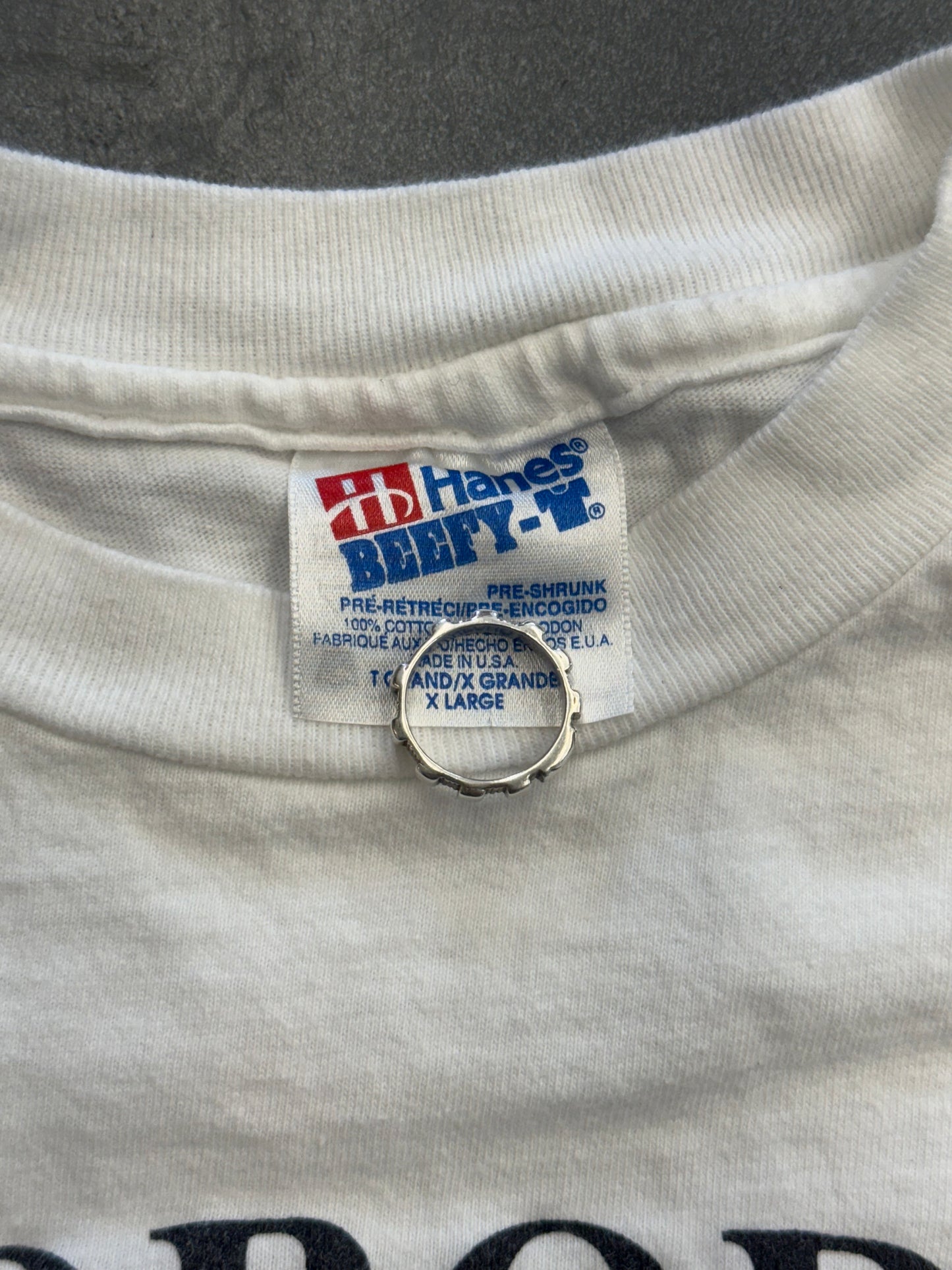 1991 DON'T PANIC! "NOBODY KNOWS I'M A FAG." TEE (HANES TAG)