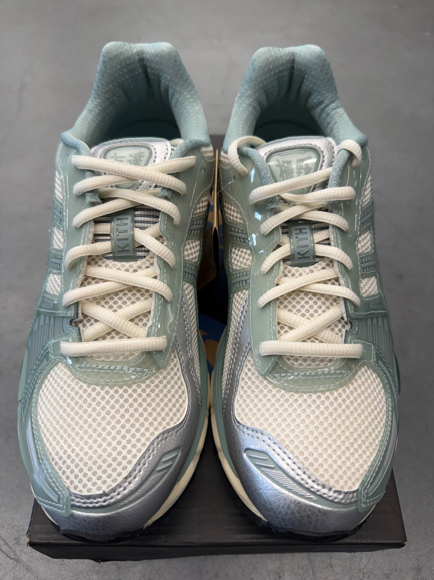 2024 SIZE 8 ASICS GEL-KAYANO 12.1 KITH CREAM SAGE (NWT)