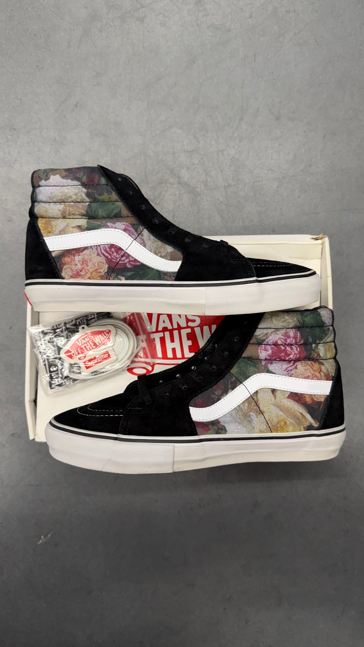 2013 VANS SK8-HI SUPREME POWER CORRUPTION LIES