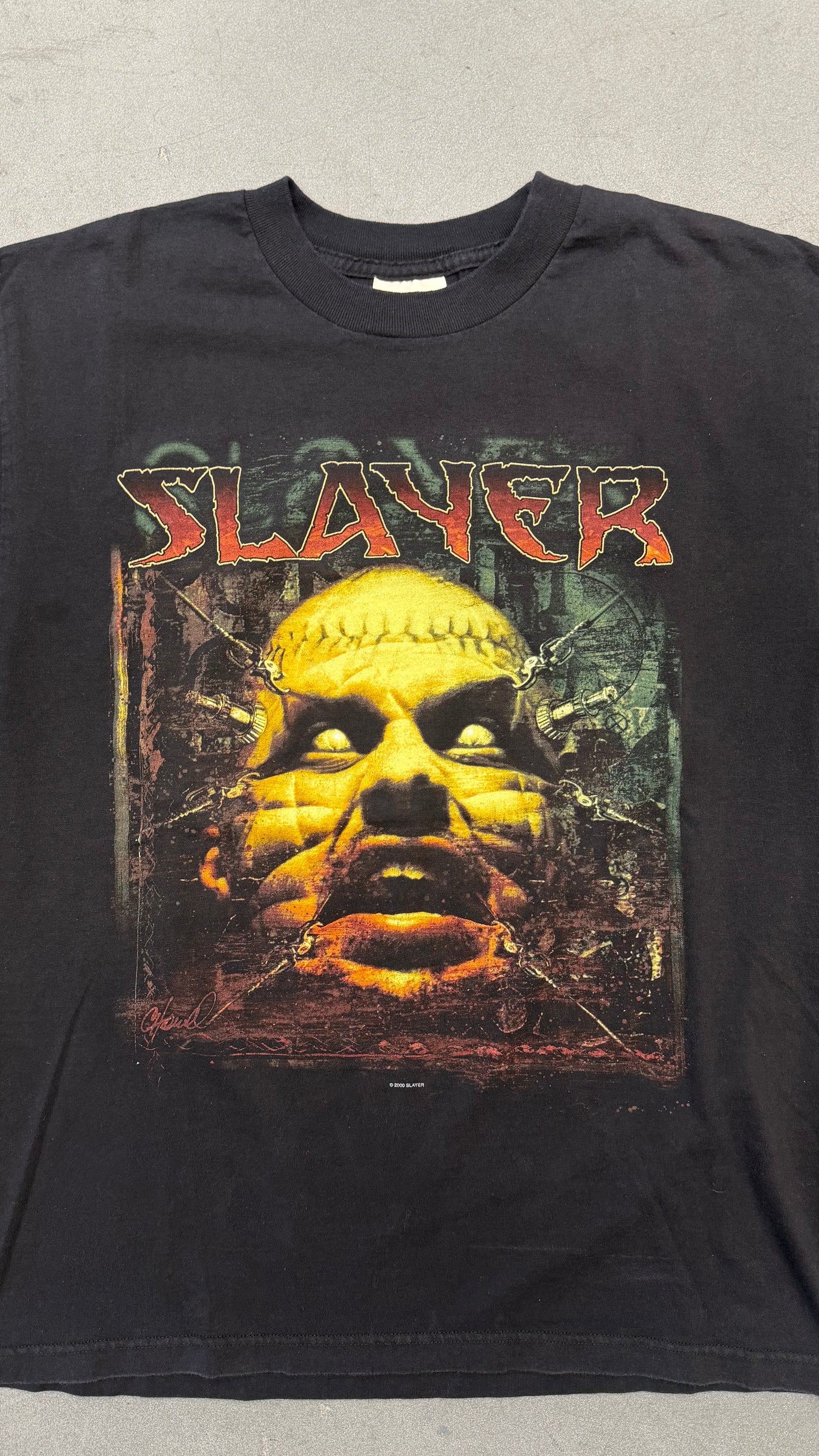 2000 SLAYER PINHEAD TEE (WINTERLAND TAG)