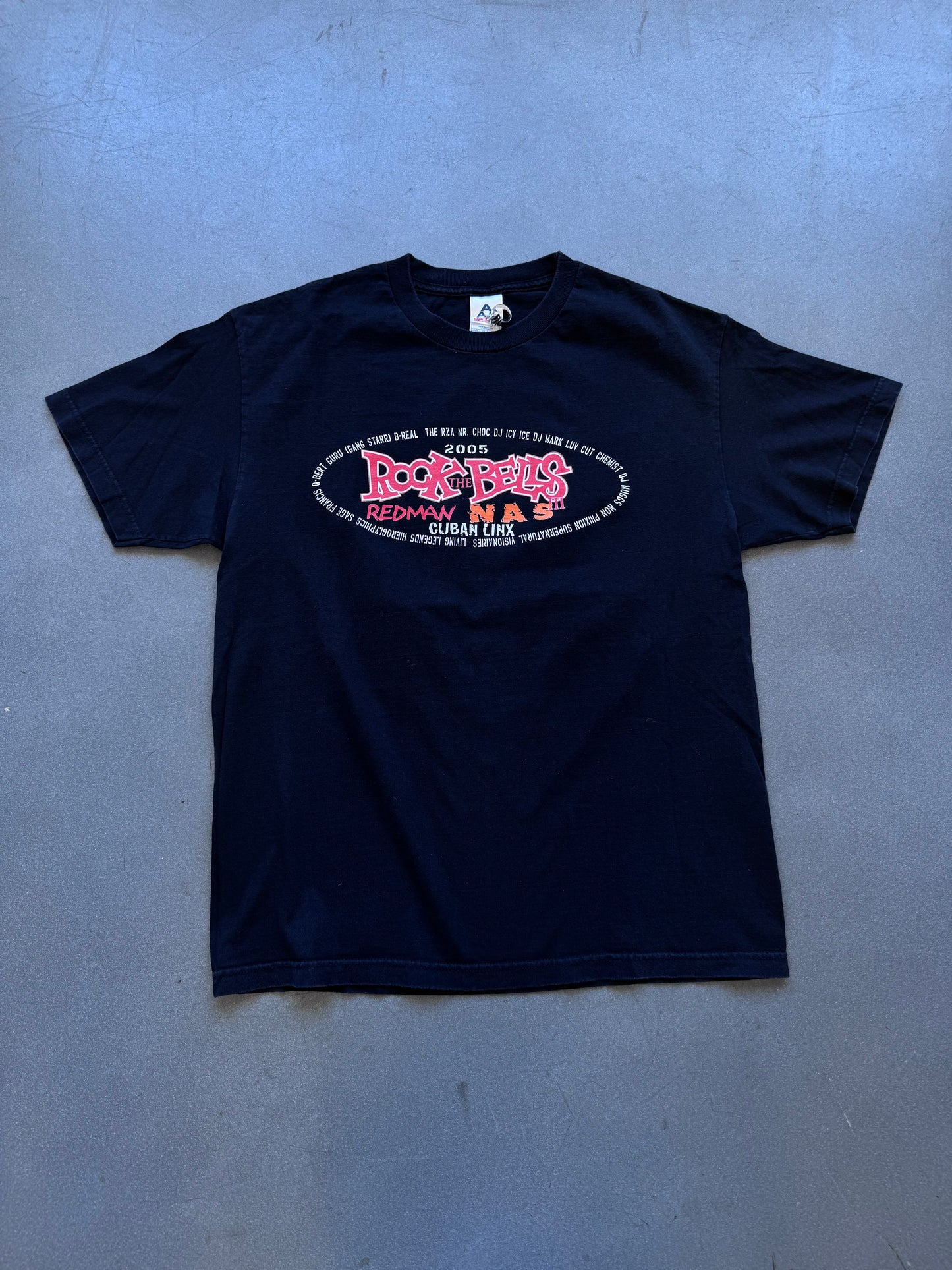 2005 ROCK THE BELLS III REDMAN NAS TEE (AAA TAG)