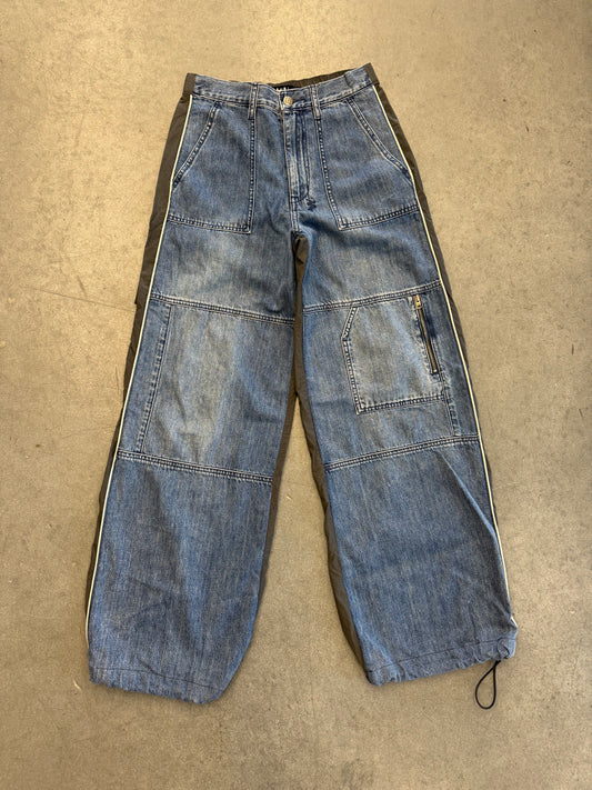 KSUBI BAGGY JEAN NYLON SPLICE WOMENS PANTS (24)
