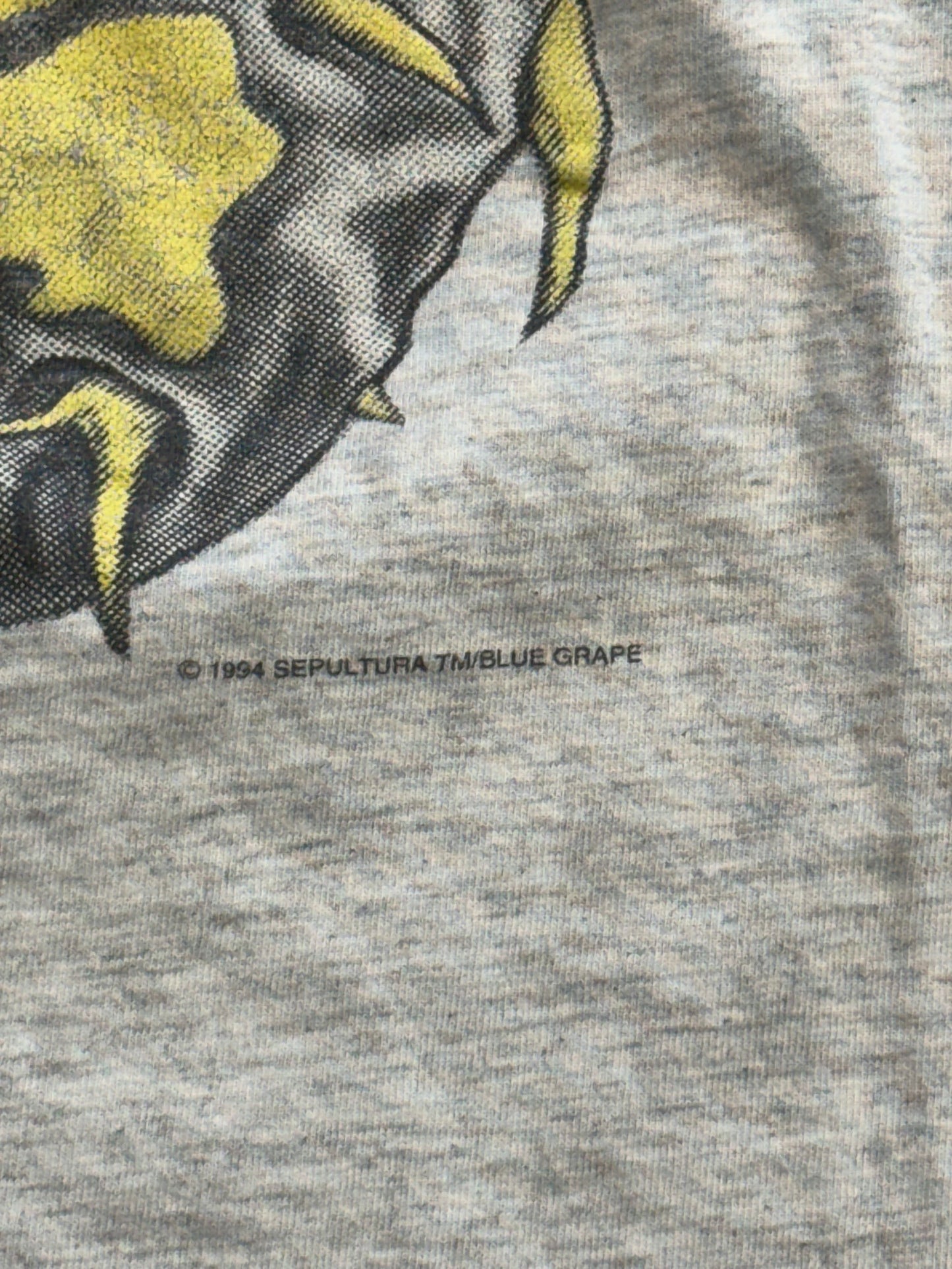1994 SEPULTRA CHAOS A.D. DISTRESSED TEE (PULLED TAG)