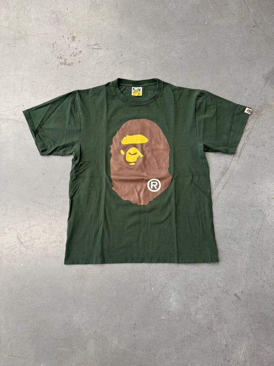 BAPE BIG APE HEAD TEE - GREEN