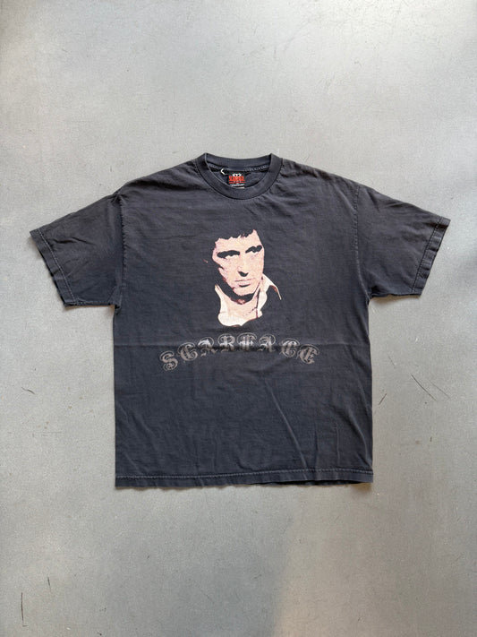 Y2K SCARFACE TONY MONTANA MOVIE PROMO TEE (SCARFACE TAG)