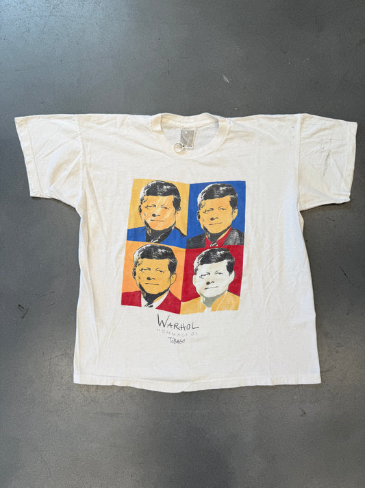 90'S JFK WARHOL HOMMAGE DE TOBAGO TEE